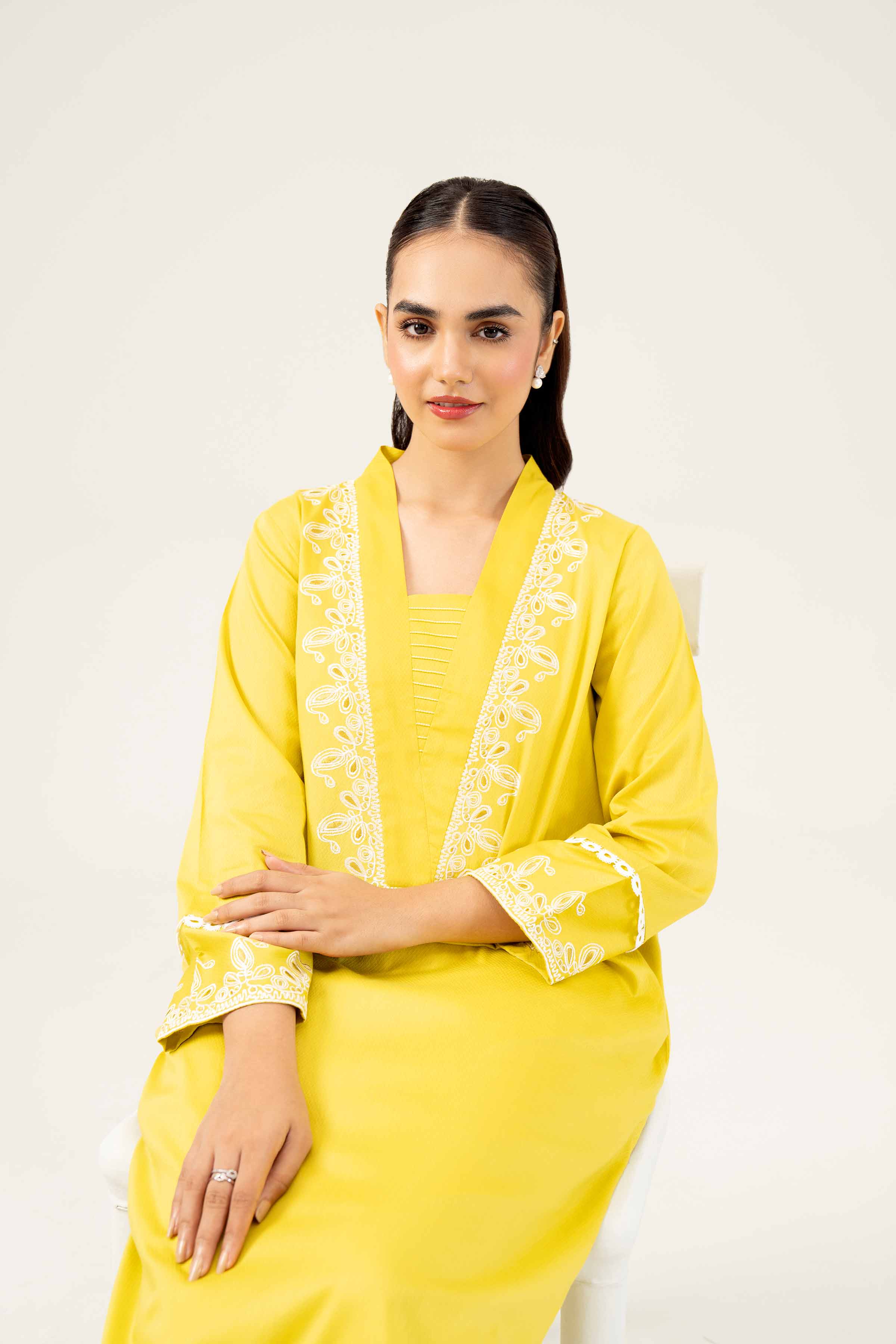 2 Piece - Embroidered Suit - PW24-292