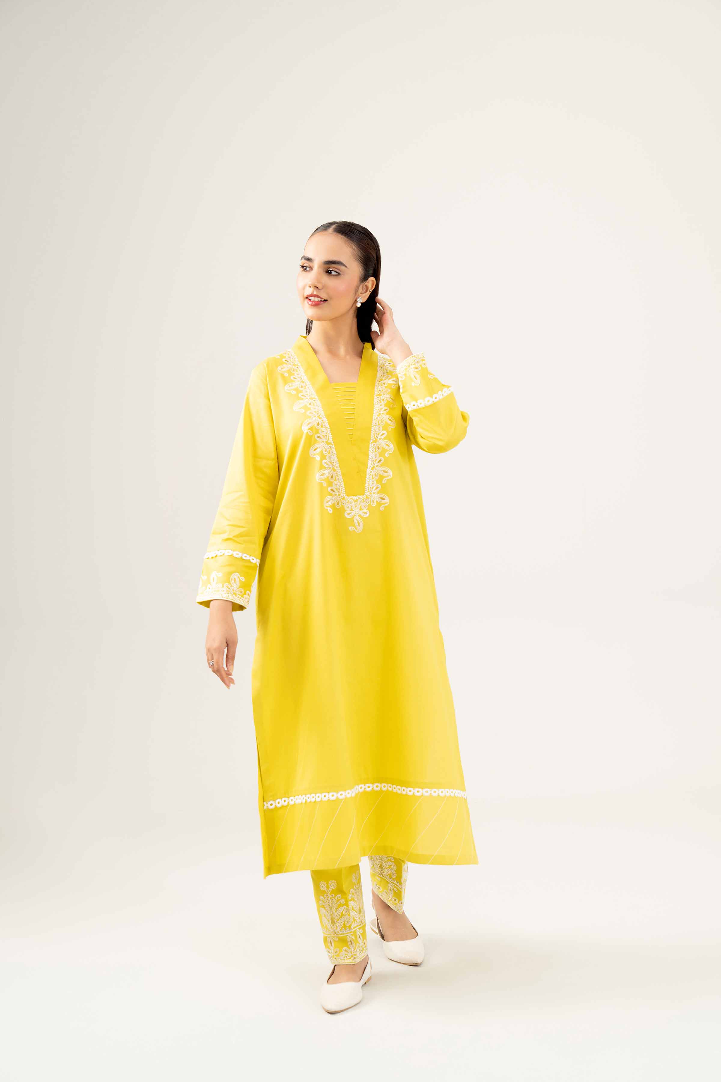 2 Piece - Embroidered Suit - PW24-292