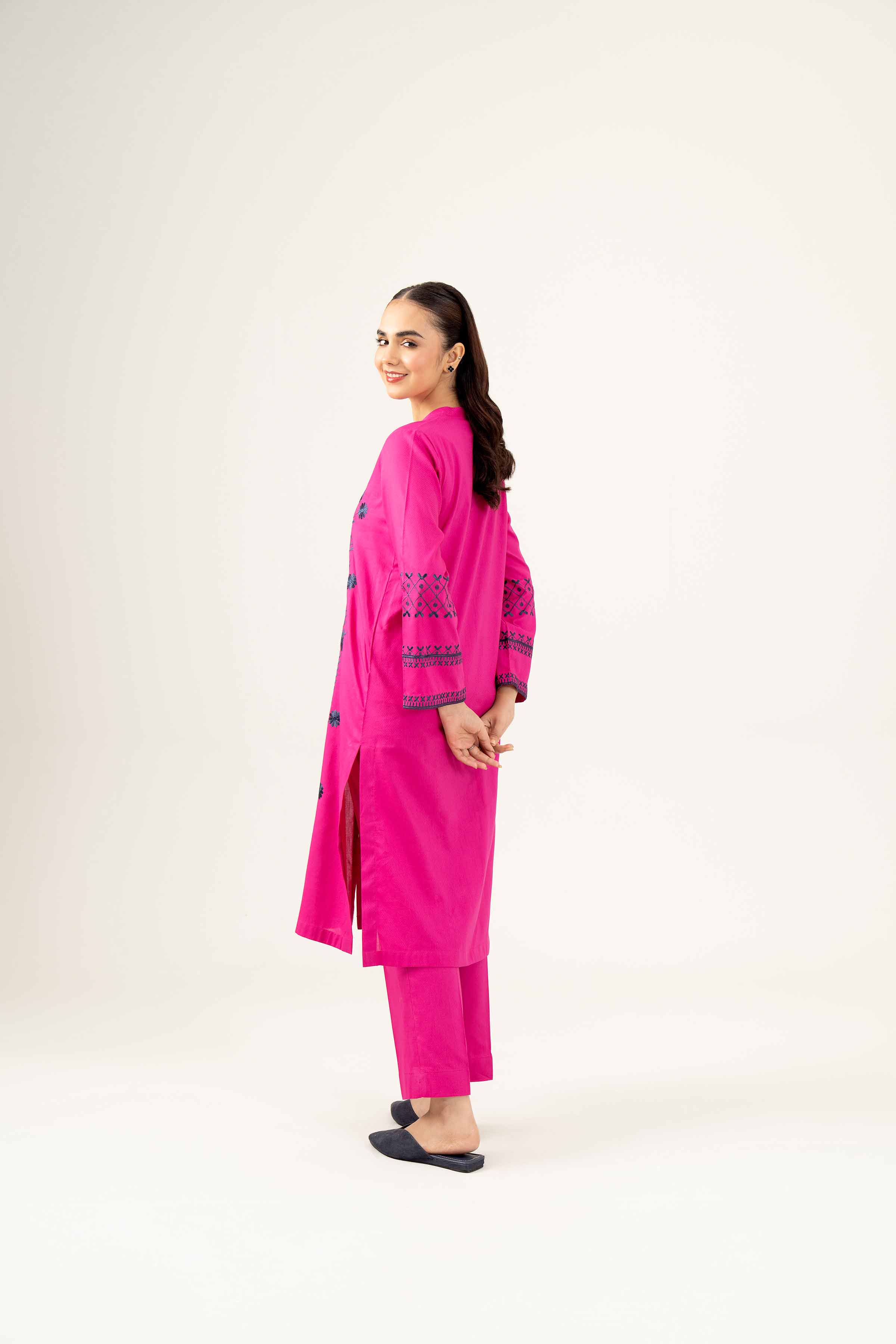 2 Piece - Embroidered Suit - PW24-301