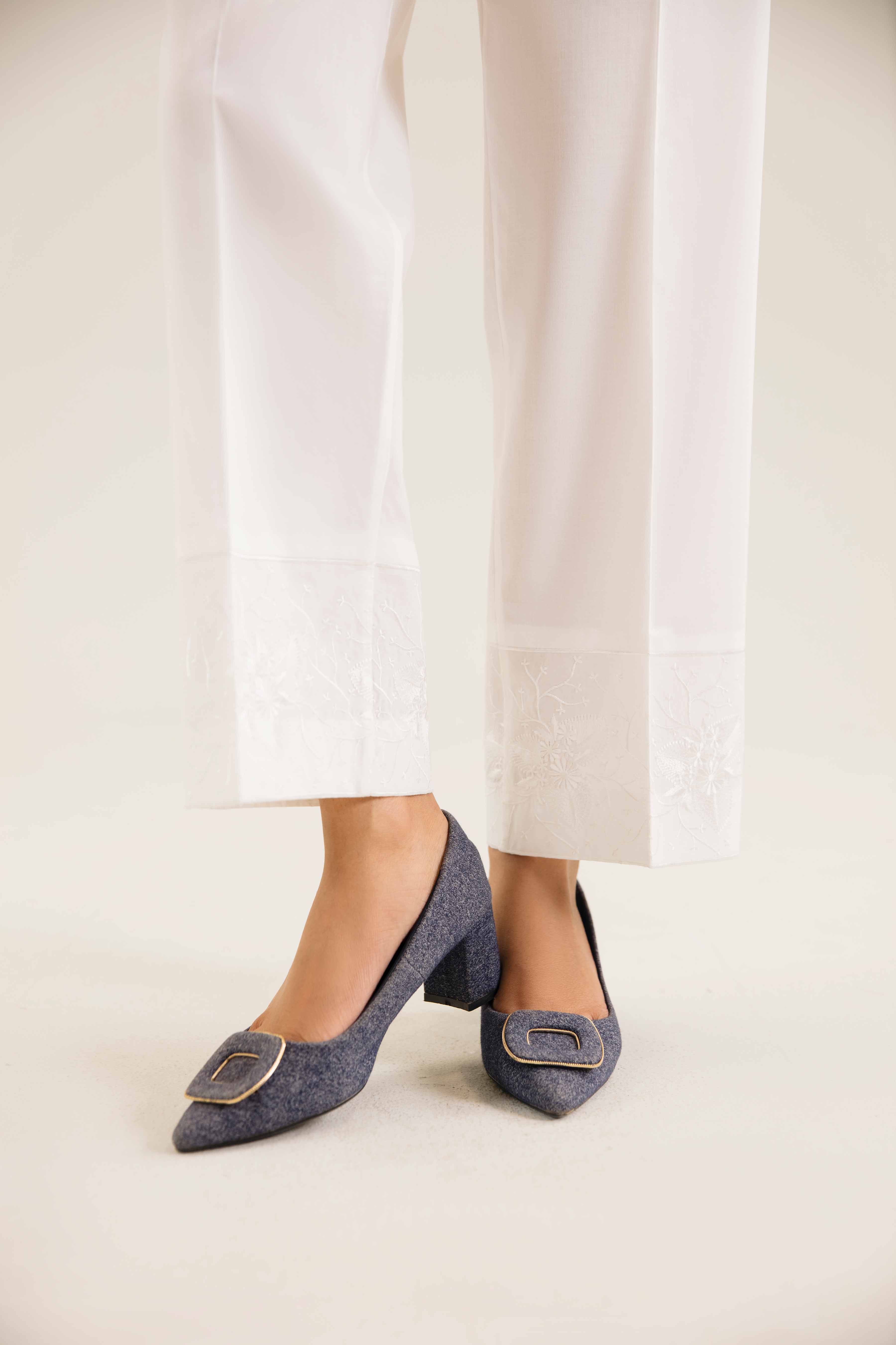 Embroidered Trousers - PW24-304