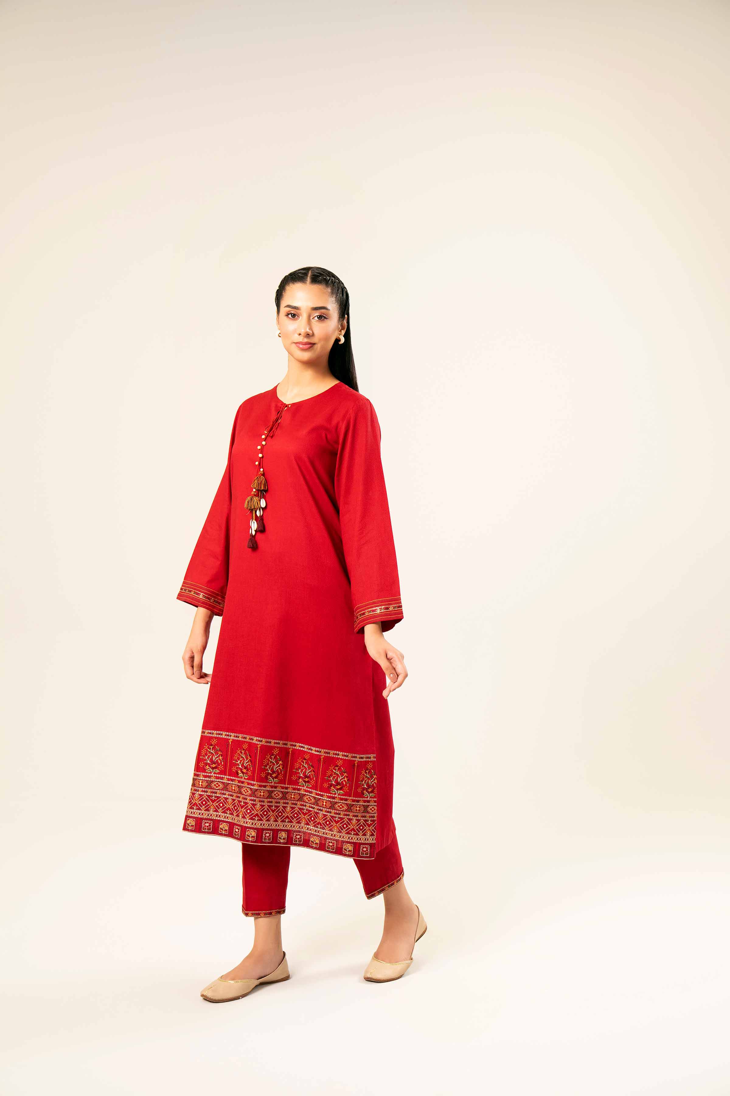 2 Piece - Embroidered Suit - PW24-311