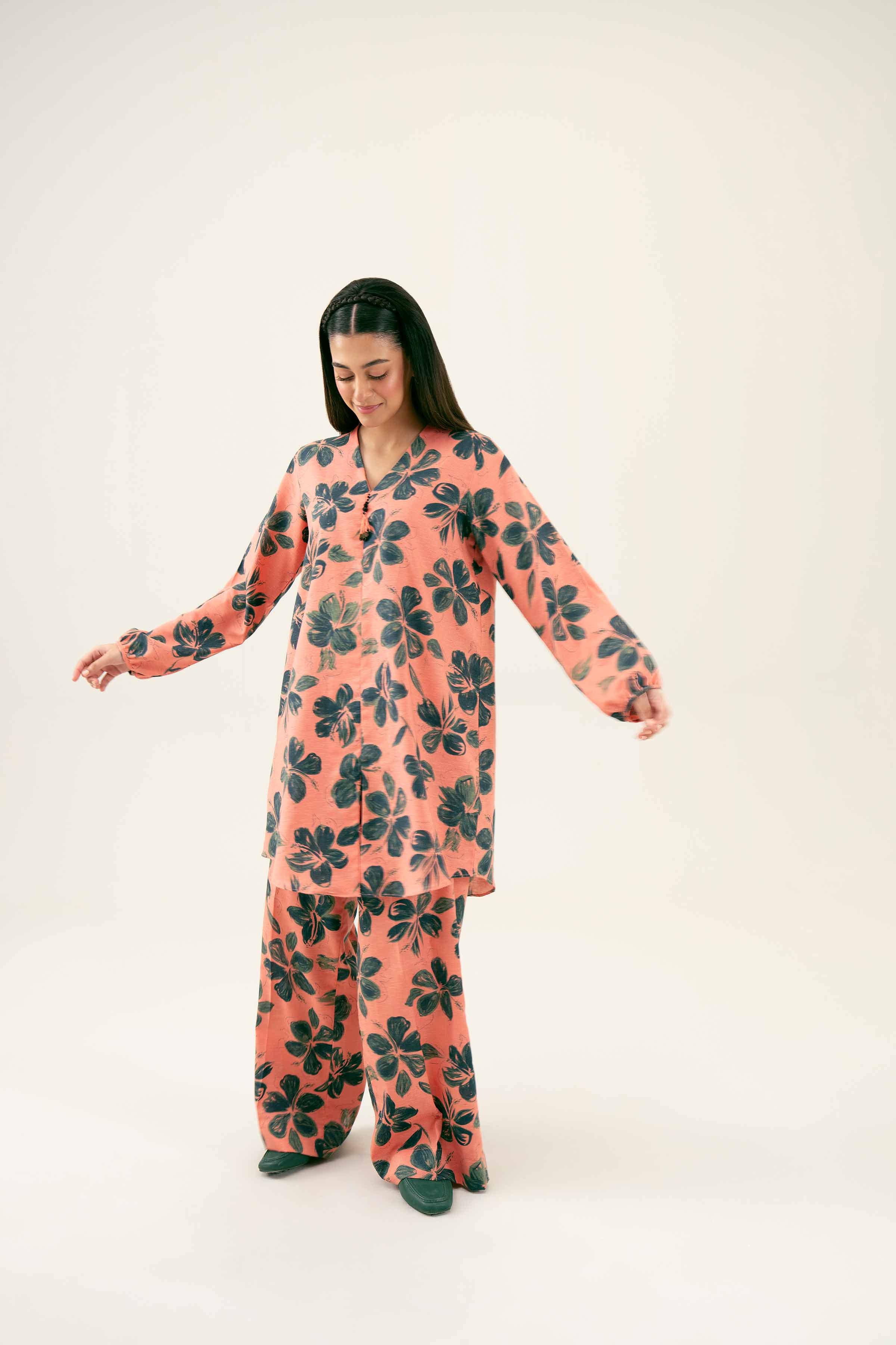 2 Piece - Printed Suit - PW24-316