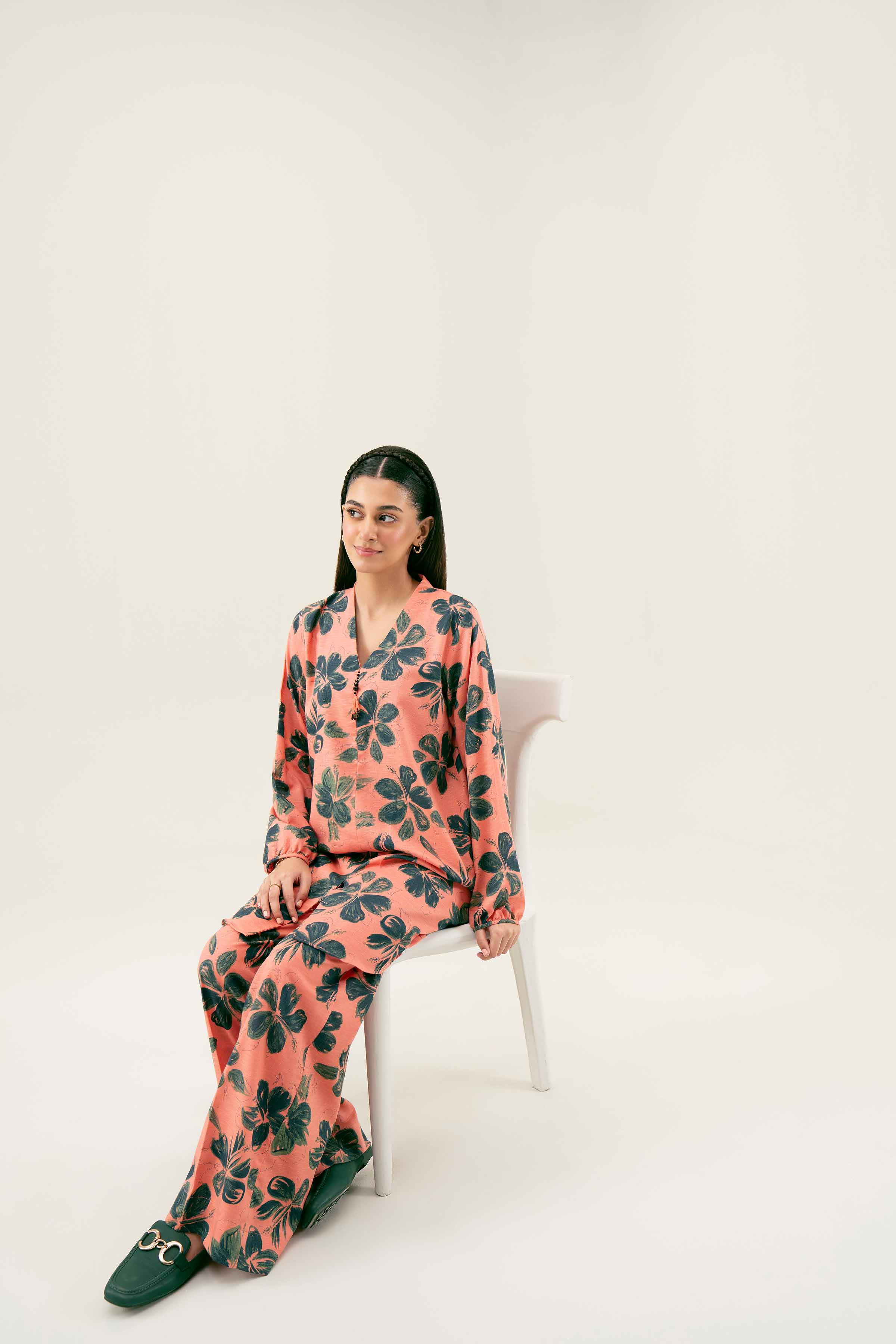 2 Piece - Printed Suit - PW24-316