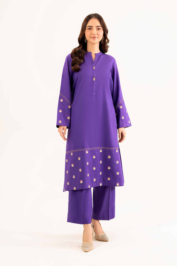 2 Piece - Embroidered Suit - PW24-320