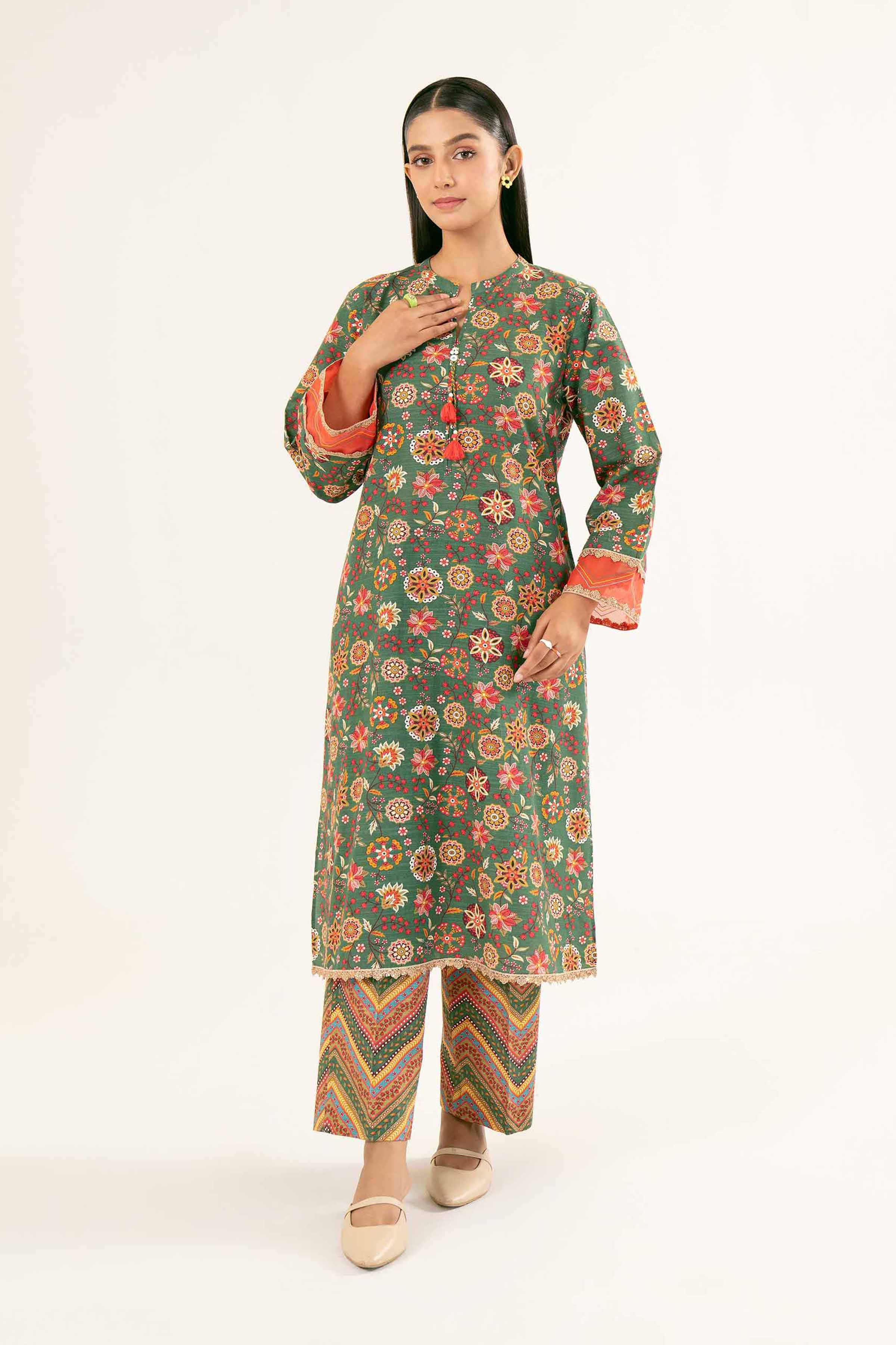 2 Piece - Printed Suit - PW24-323