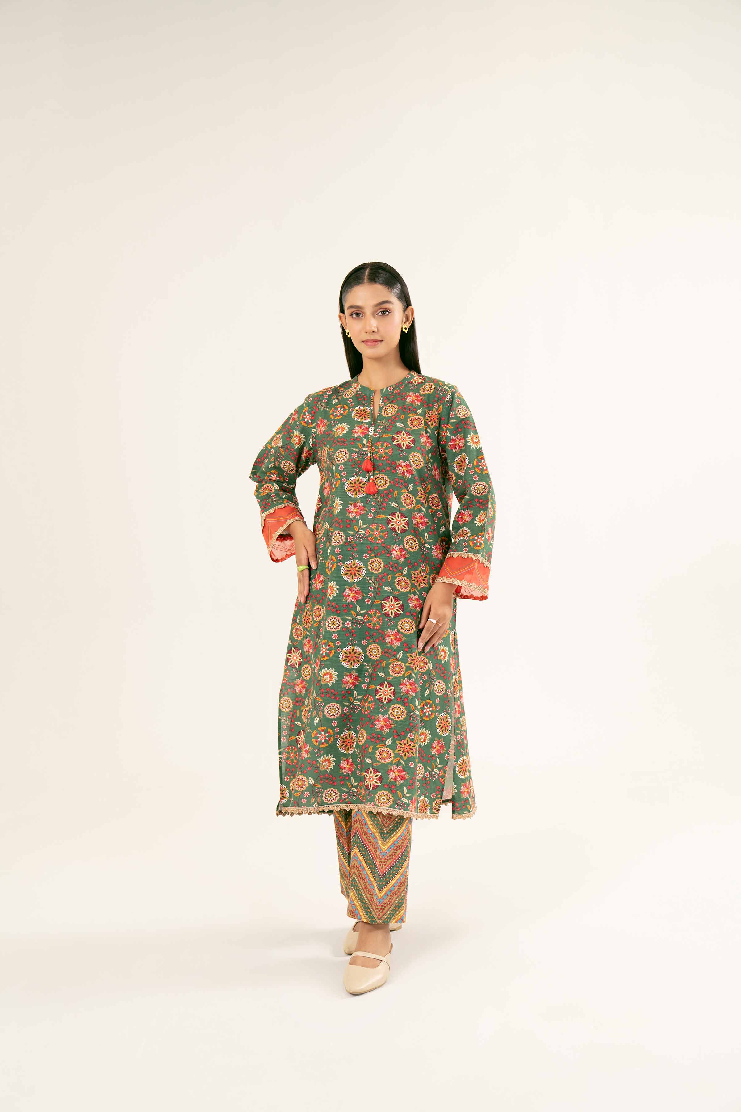 2 Piece - Printed Suit - PW24-323