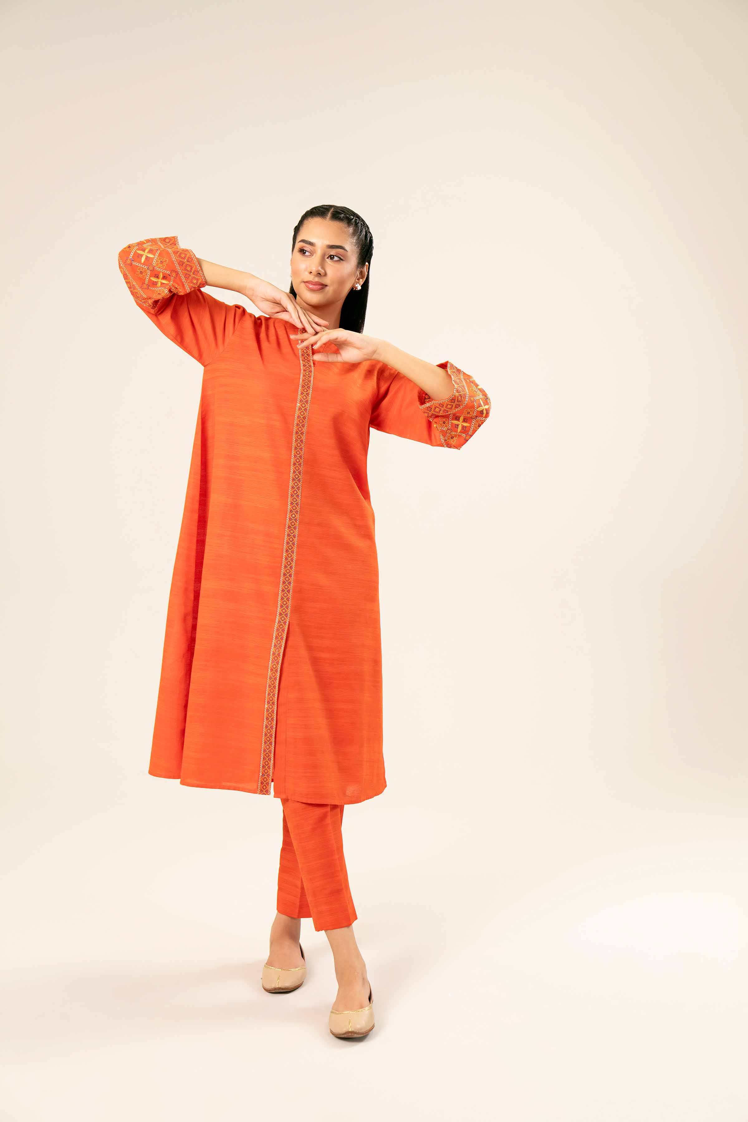 2 Piece - Embroidered Suit  - PW24-346