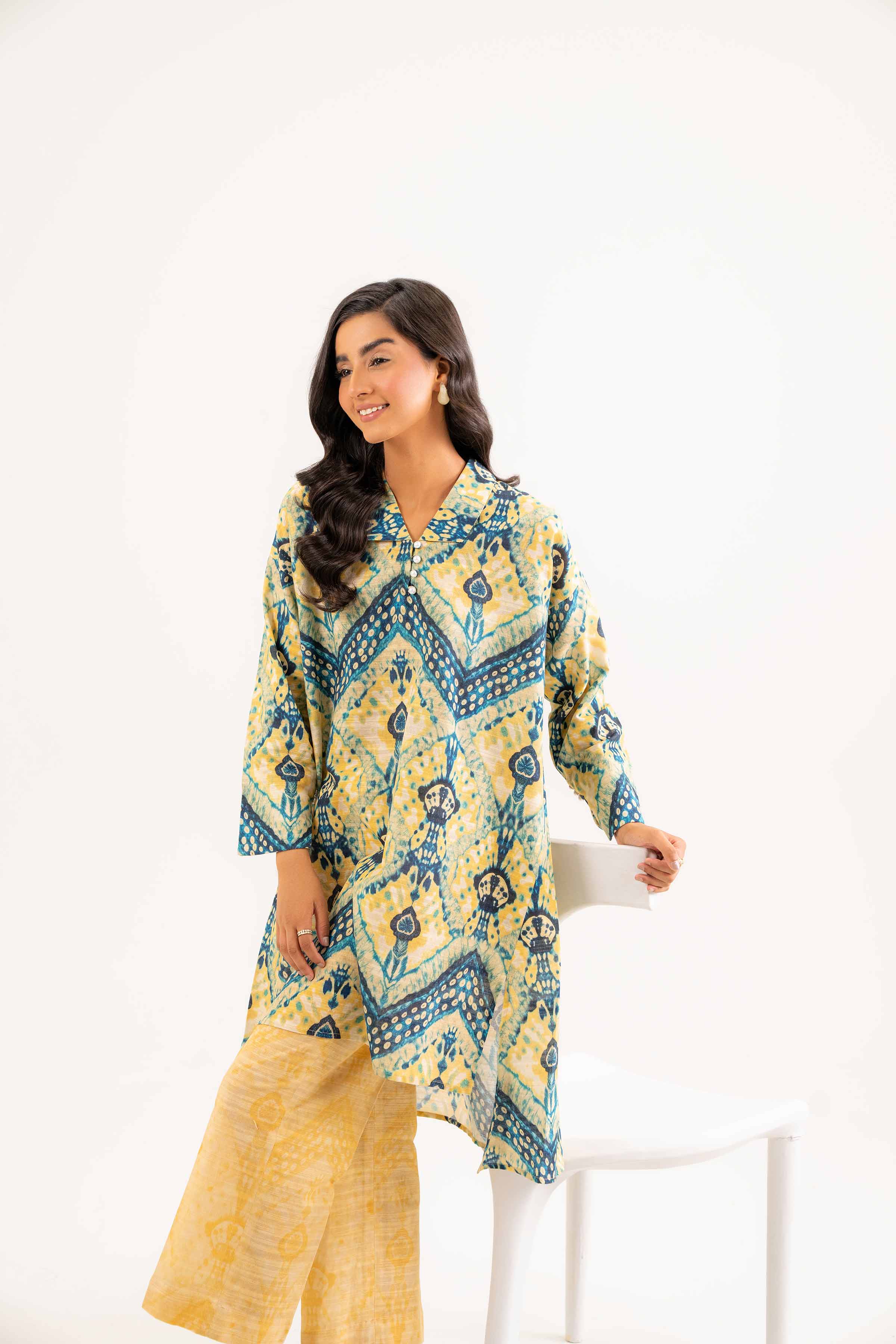 2 Piece - Printed Suit - PW24-348