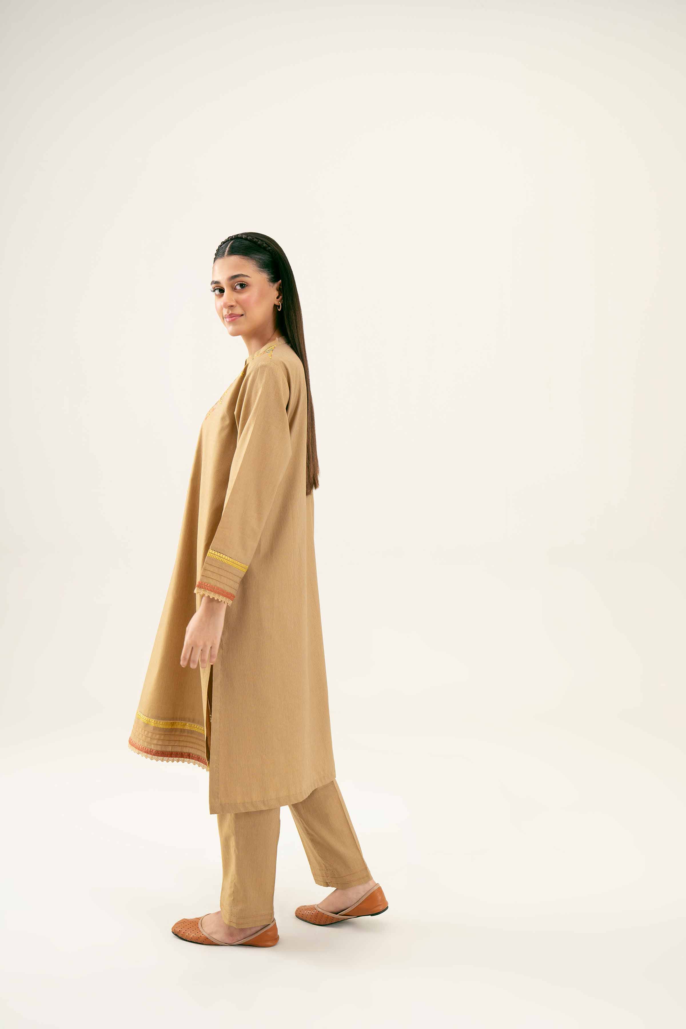 2 Piece - Embroidered Suit - PW24-35