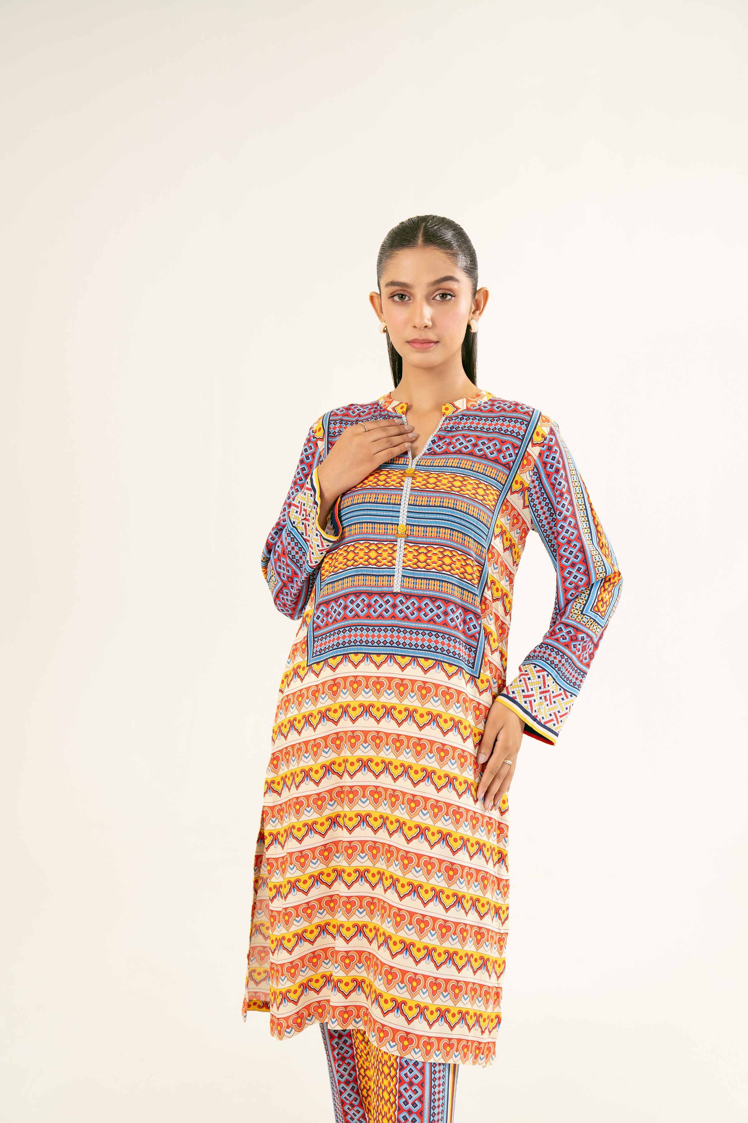 2 Piece - Printed Suit - PW24-352