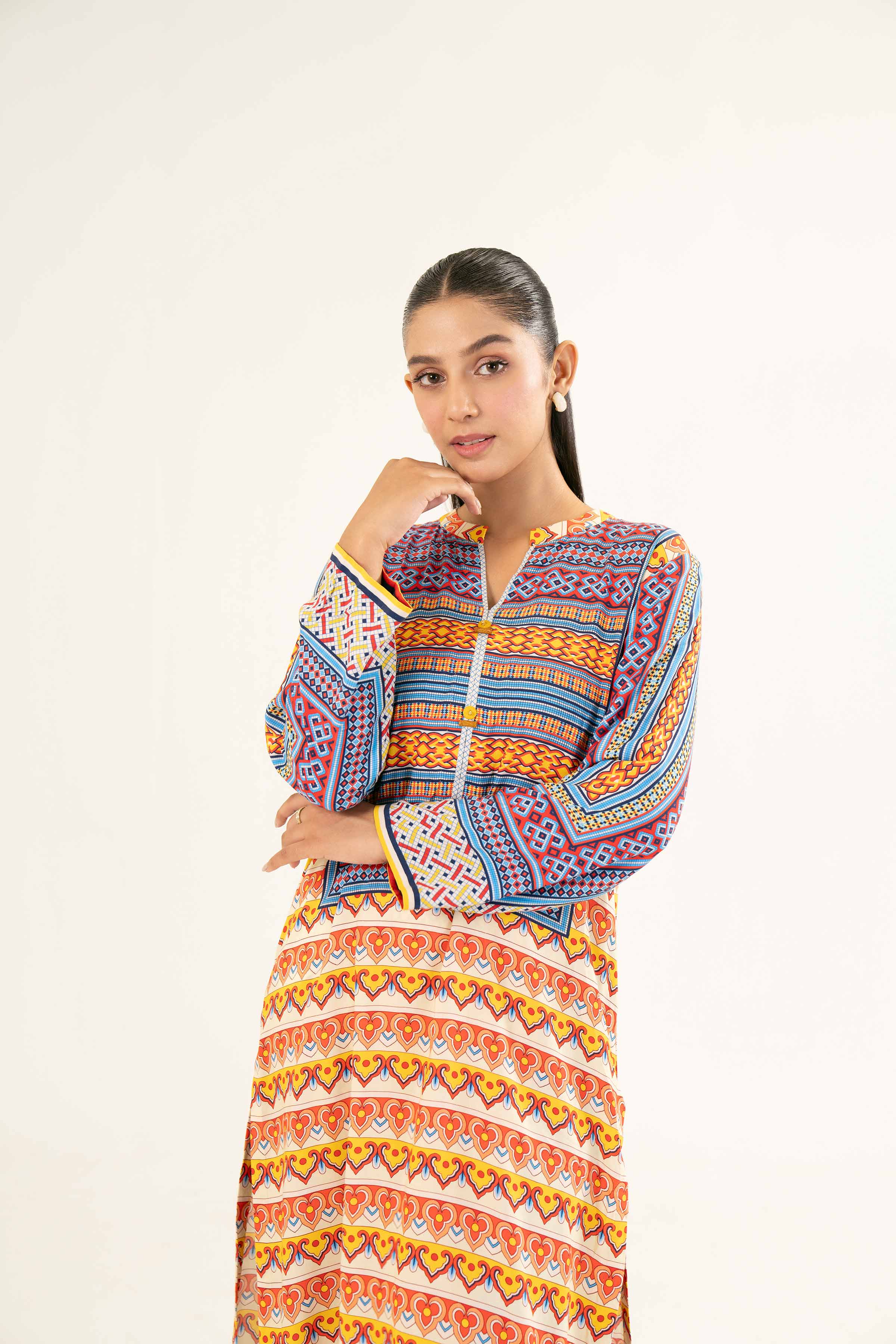 2 Piece - Printed Suit - PW24-352