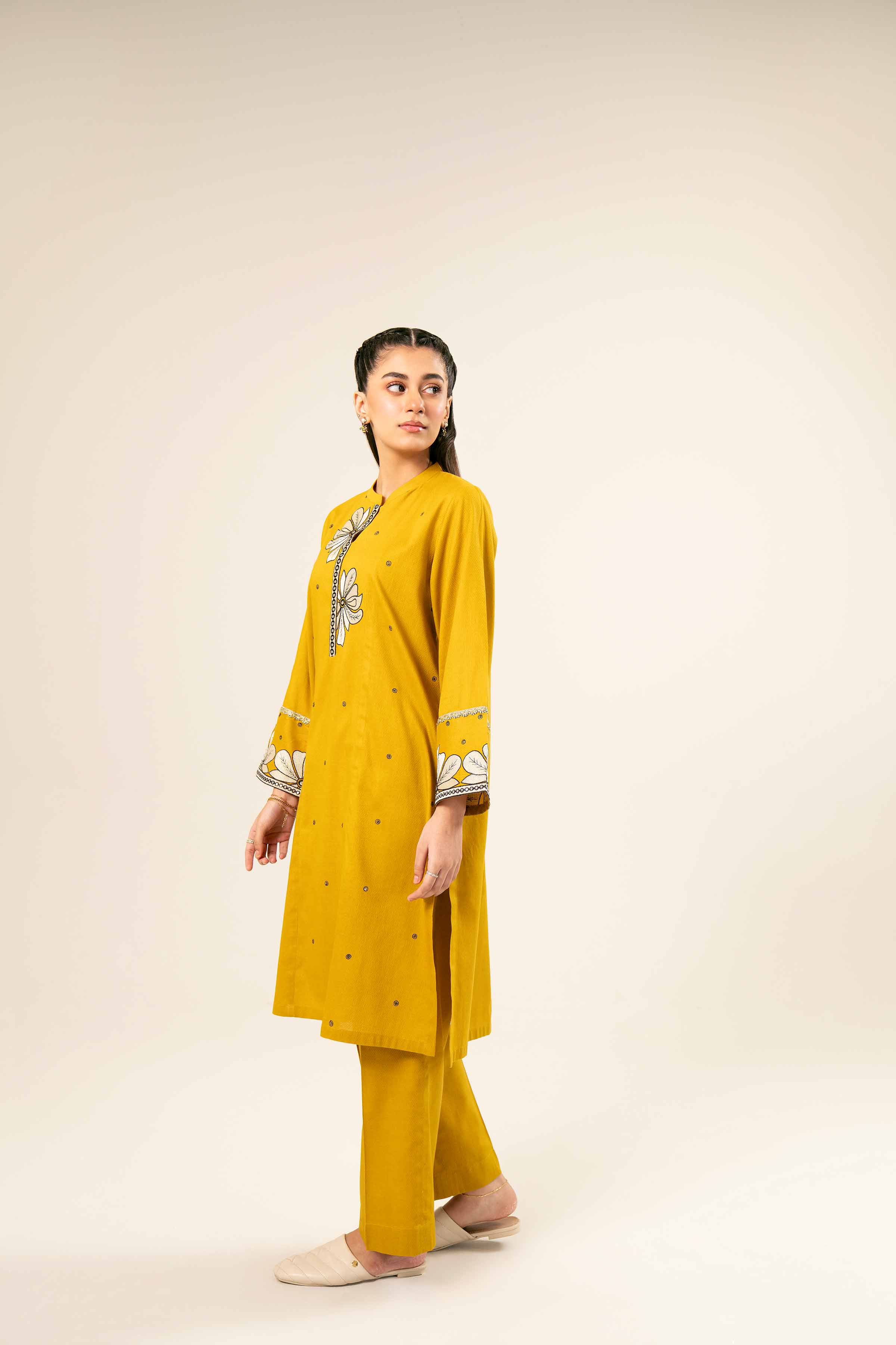 2 Piece - Embroidered Suit - PW24-369