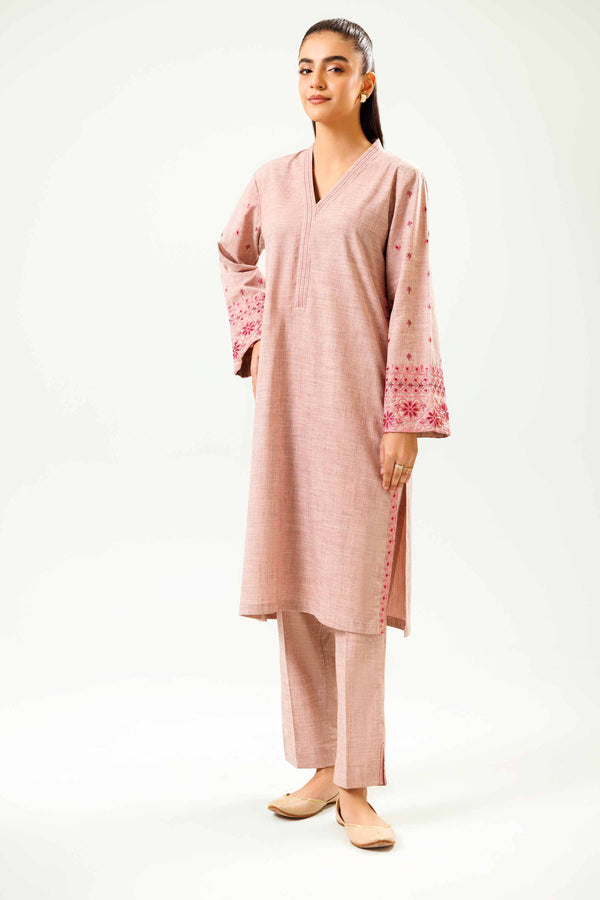 2 Piece - Embroidered Suit - PW24-37