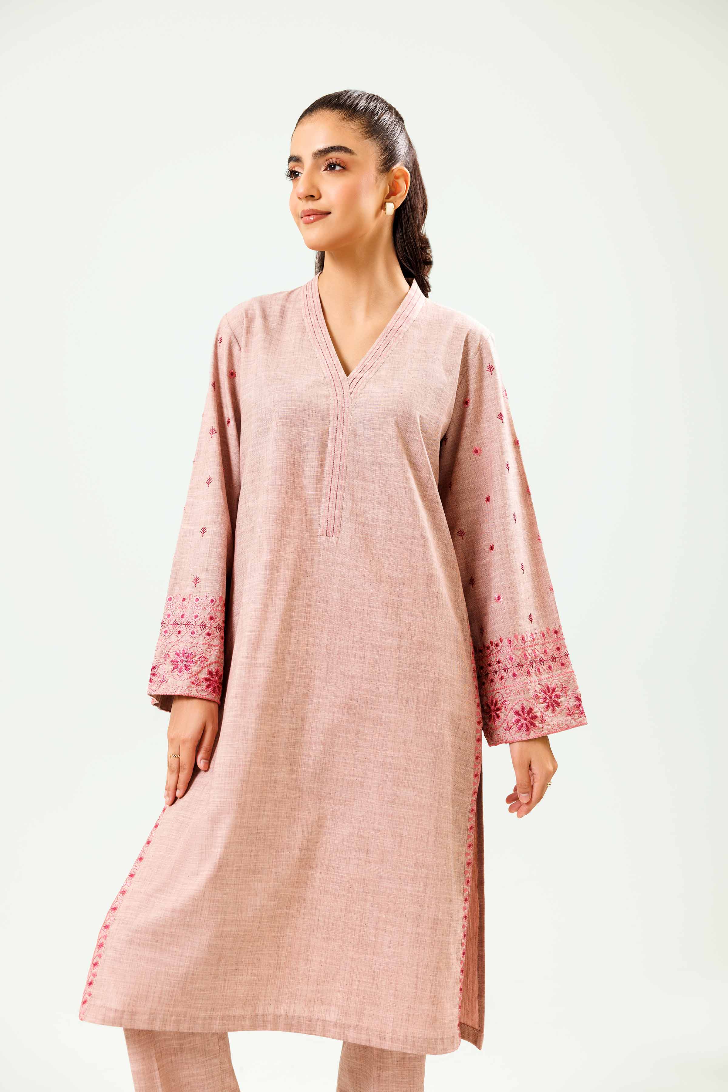 2 Piece - Embroidered Suit - PW24-37