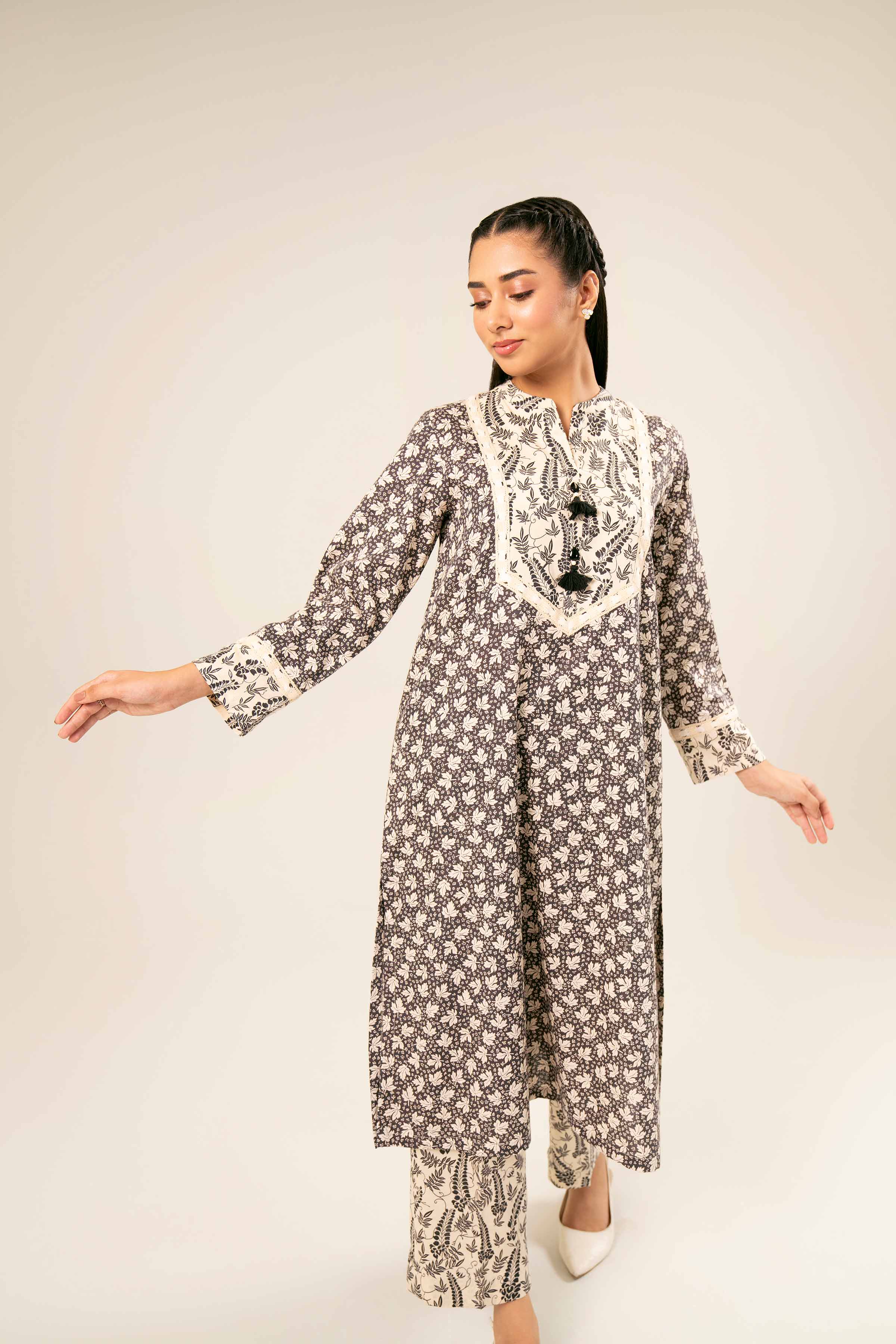 2 Piece - Printed Suit - PW24-389