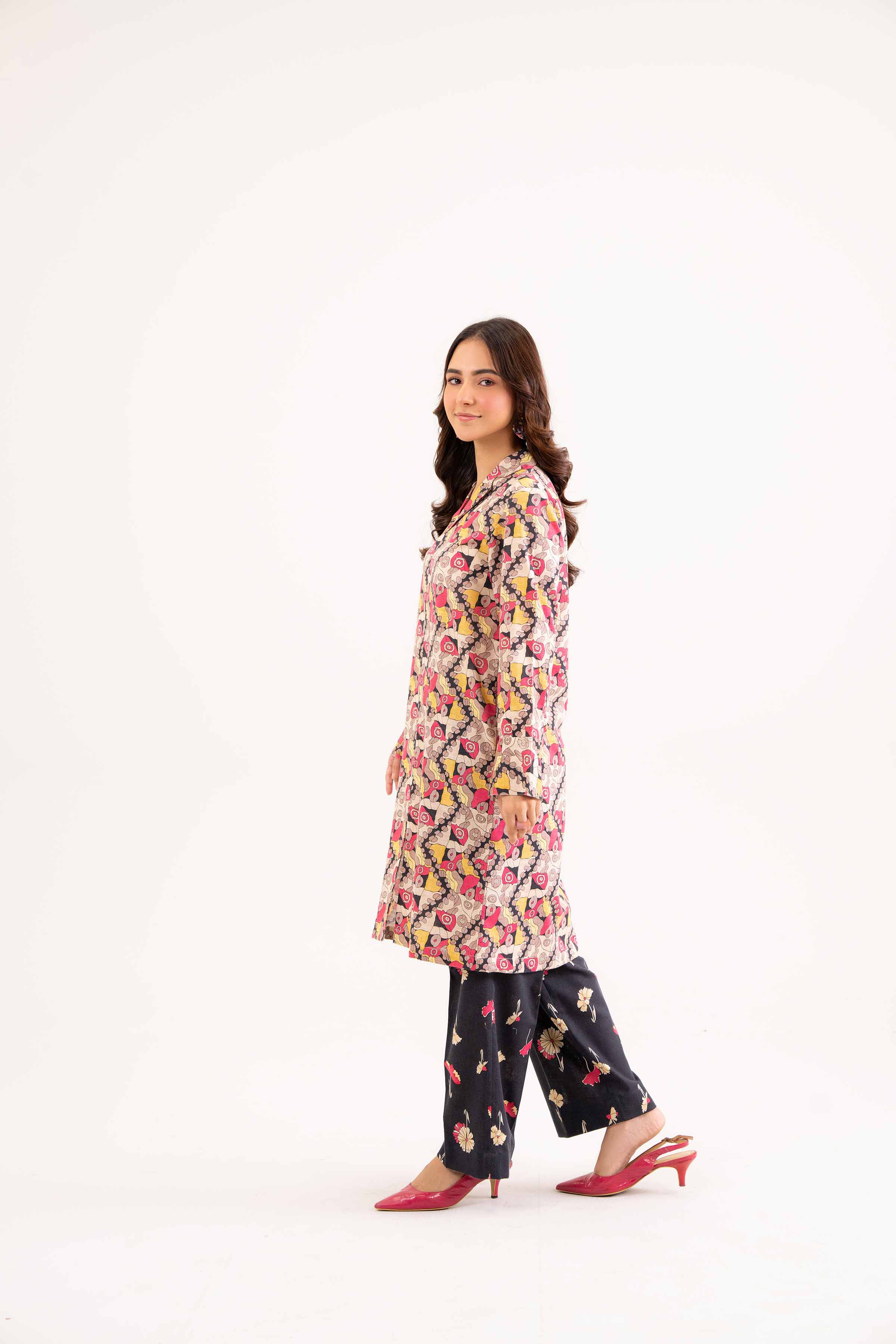 2 Piece - Printed Suit - PW24-416
