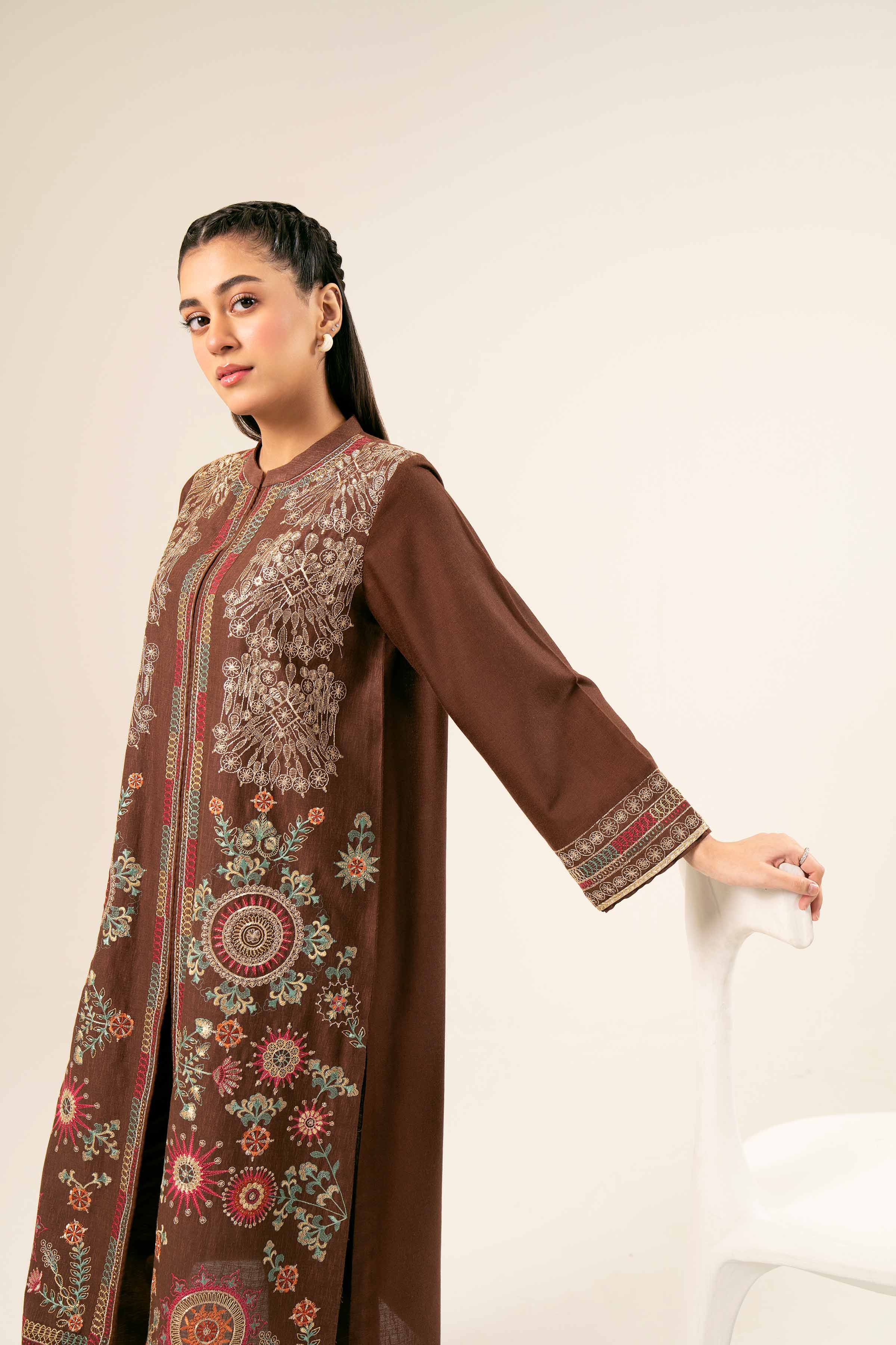2 Piece - Embroidered Suit - PW24-42