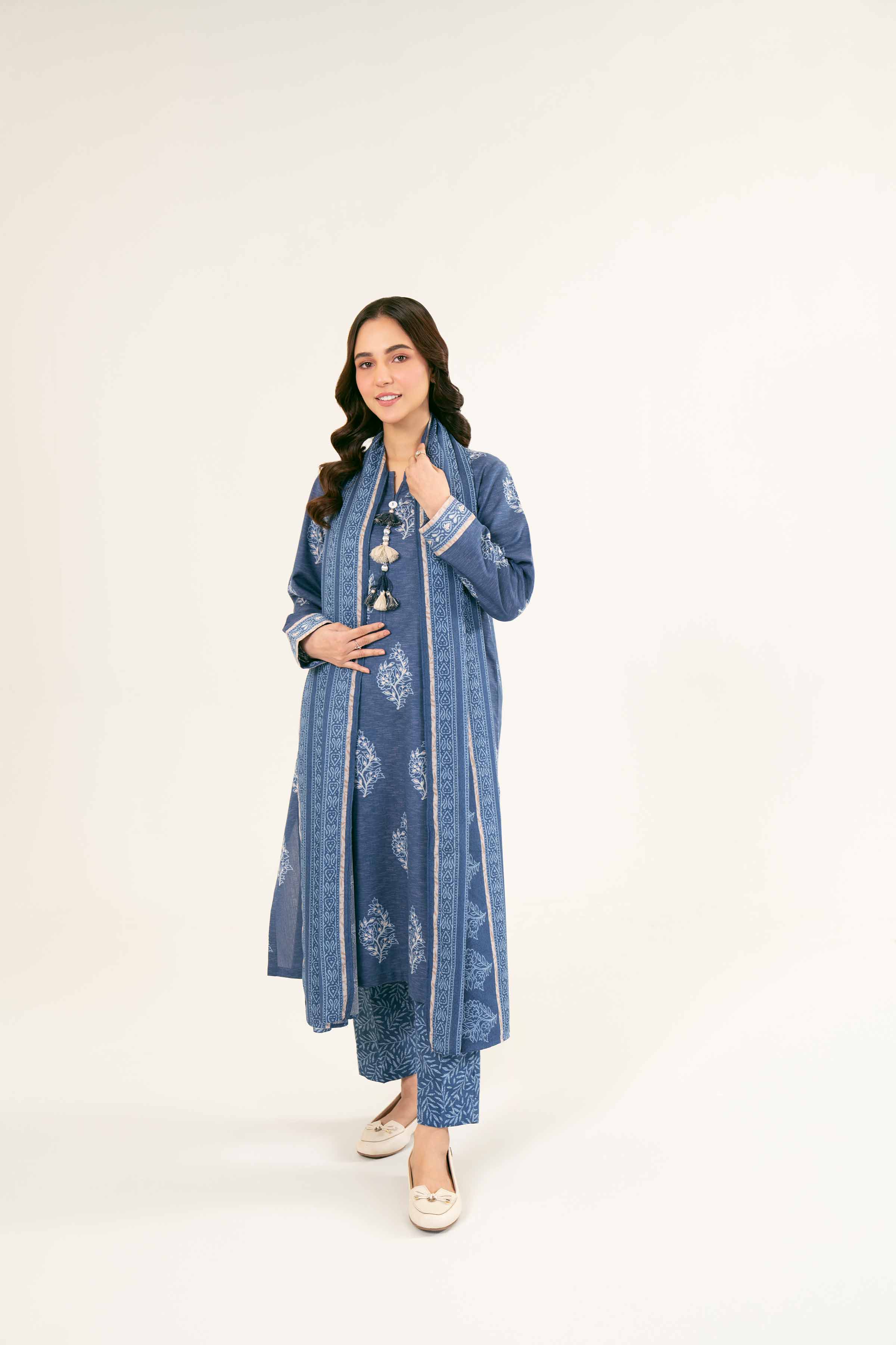 3 piece - Printed Suit - PW24-424