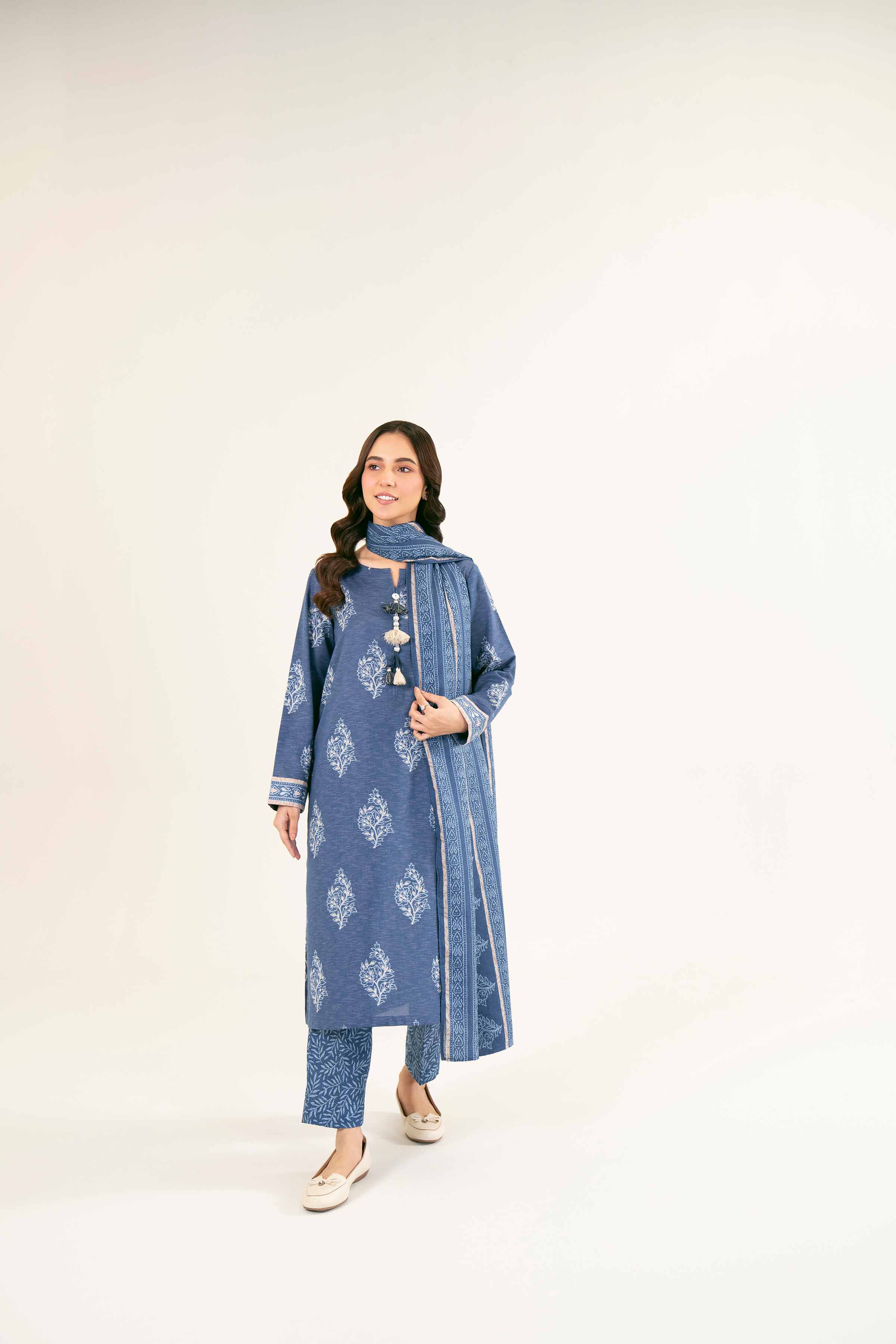 3 piece - Printed Suit - PW24-424