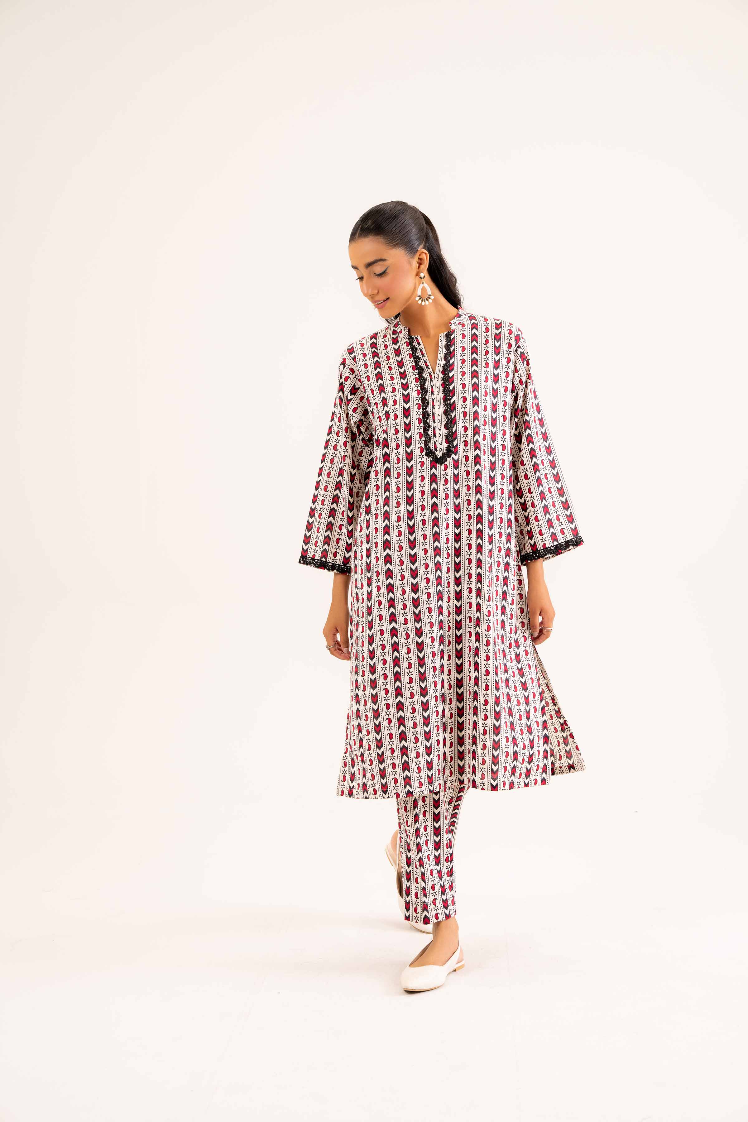 2 Piece - Printed Suit - PW24-435