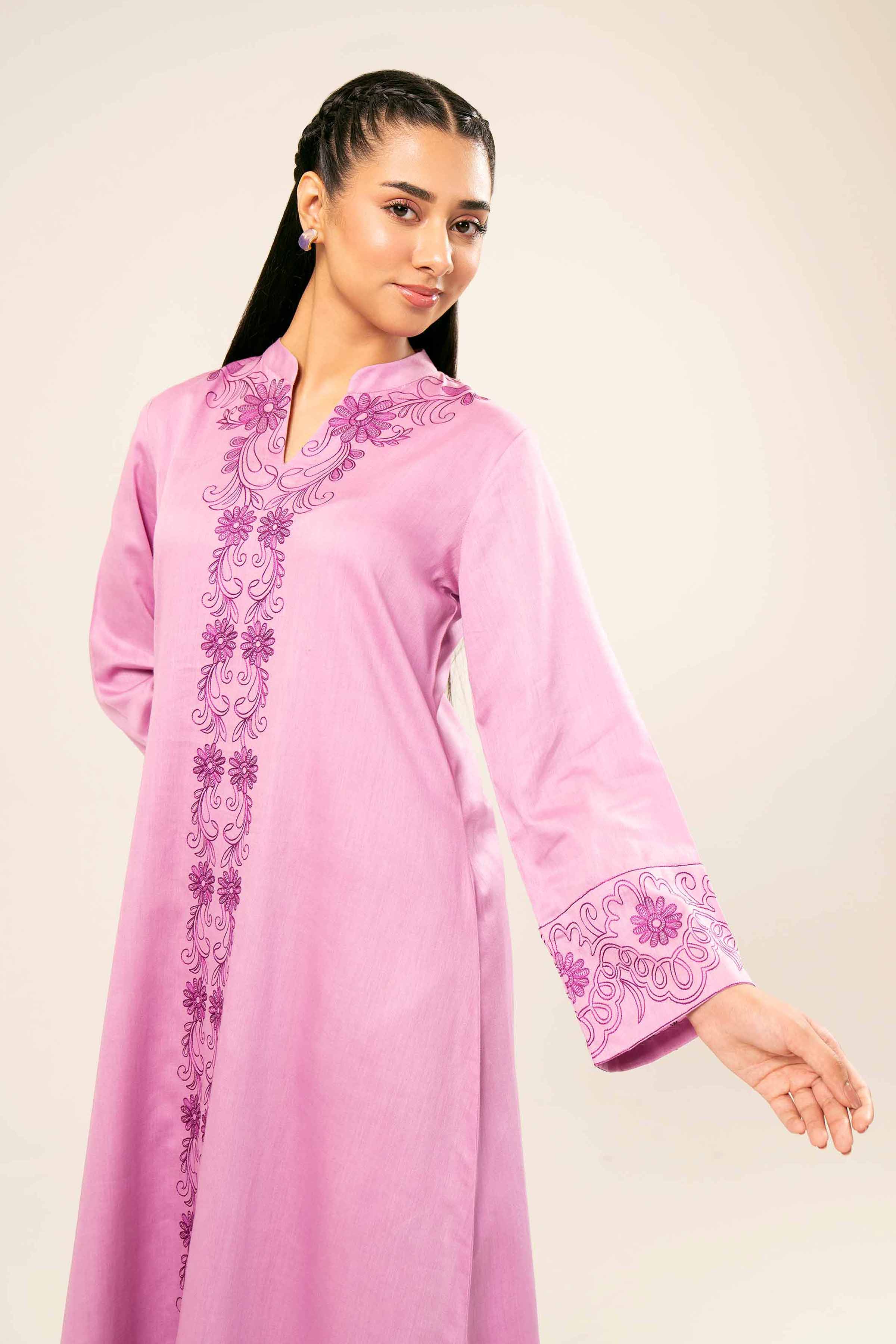2 Piece - Printed Embroidered - PW24-436