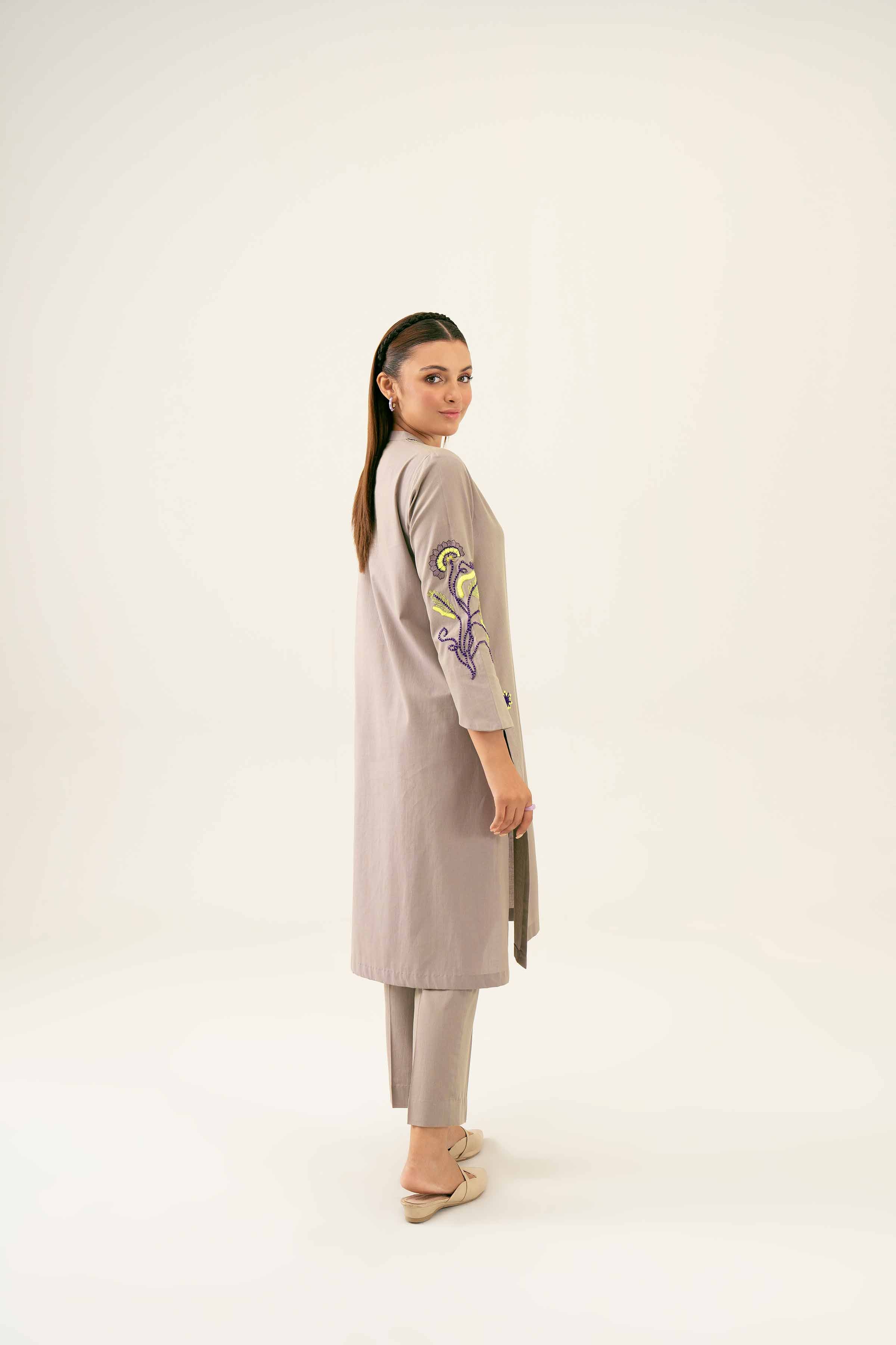 2 Piece - Embroidered Suit - PW24-46