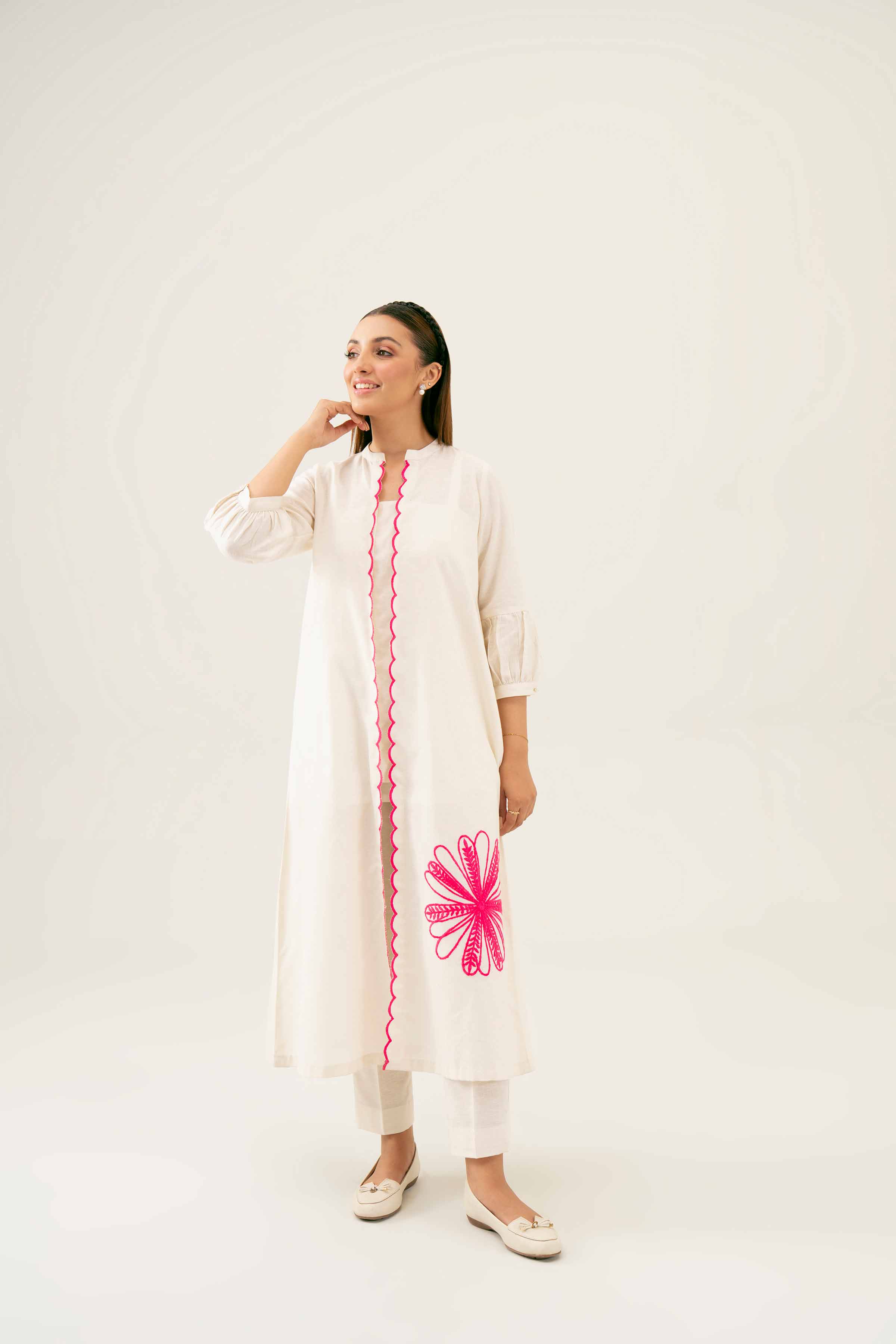 2 Piece - Embroidered Suit - PW24-61