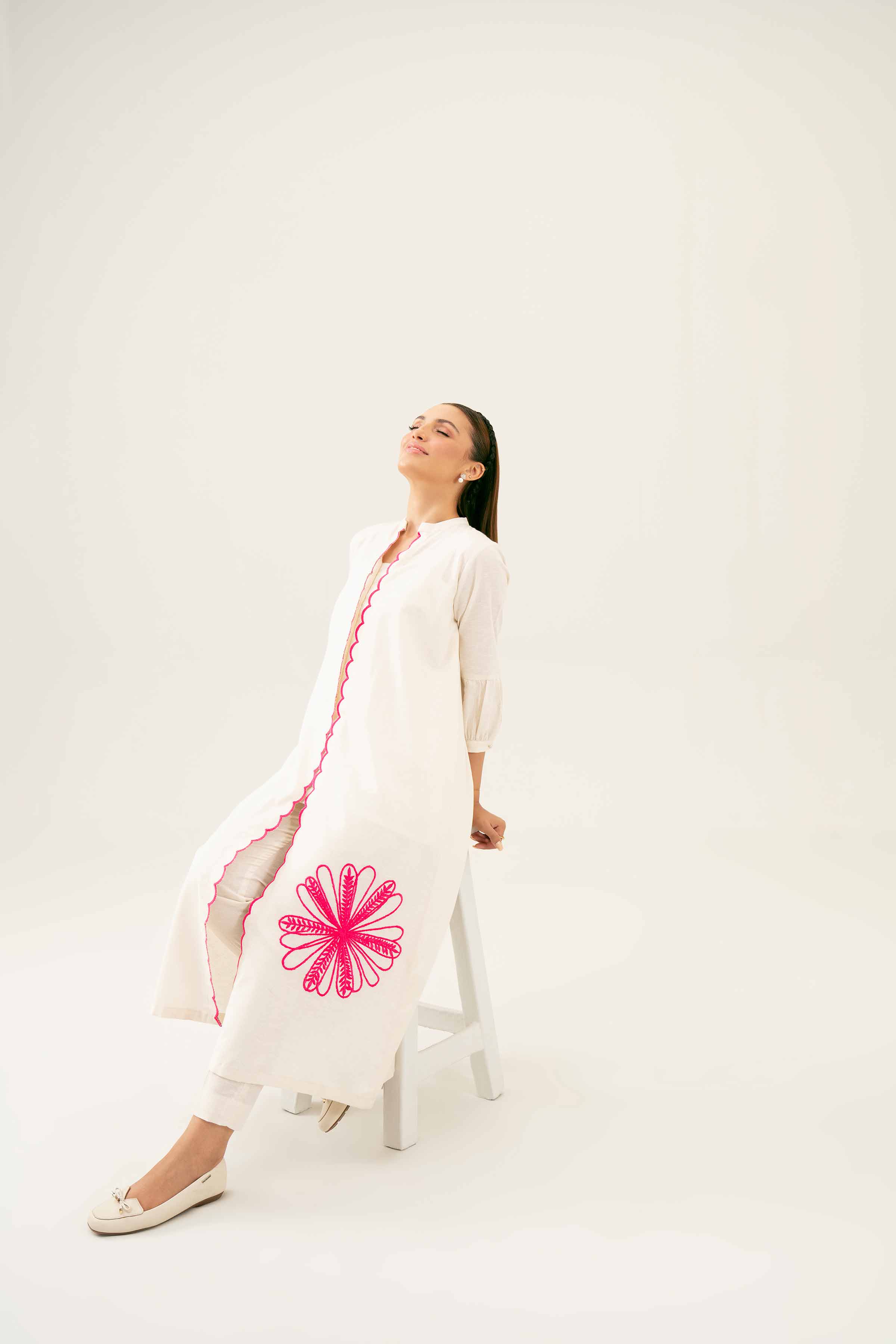2 Piece - Embroidered Suit - PW24-61
