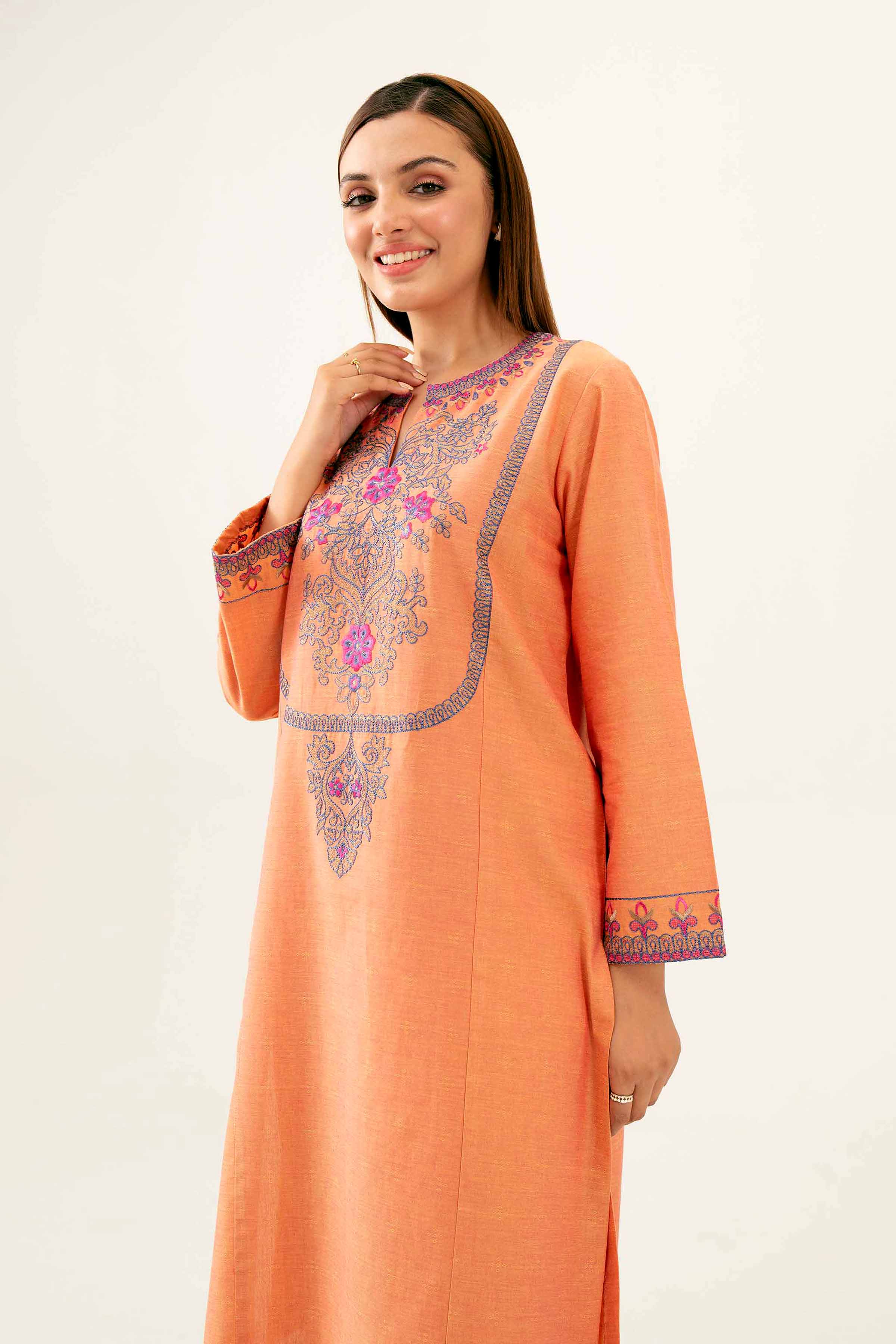 2 Piece - Embroidered Suit - PW24-63