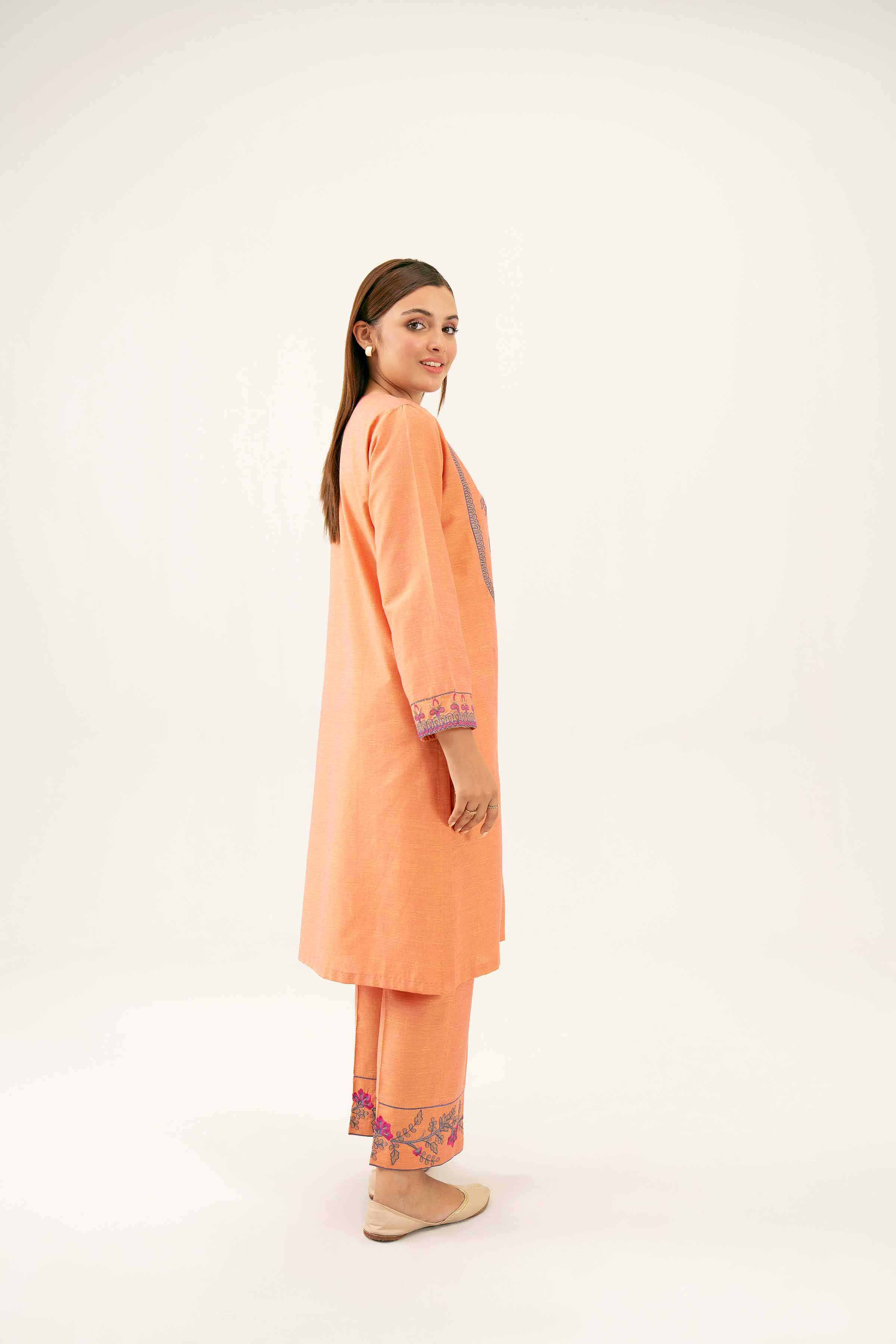 2 Piece - Embroidered Suit - PW24-63