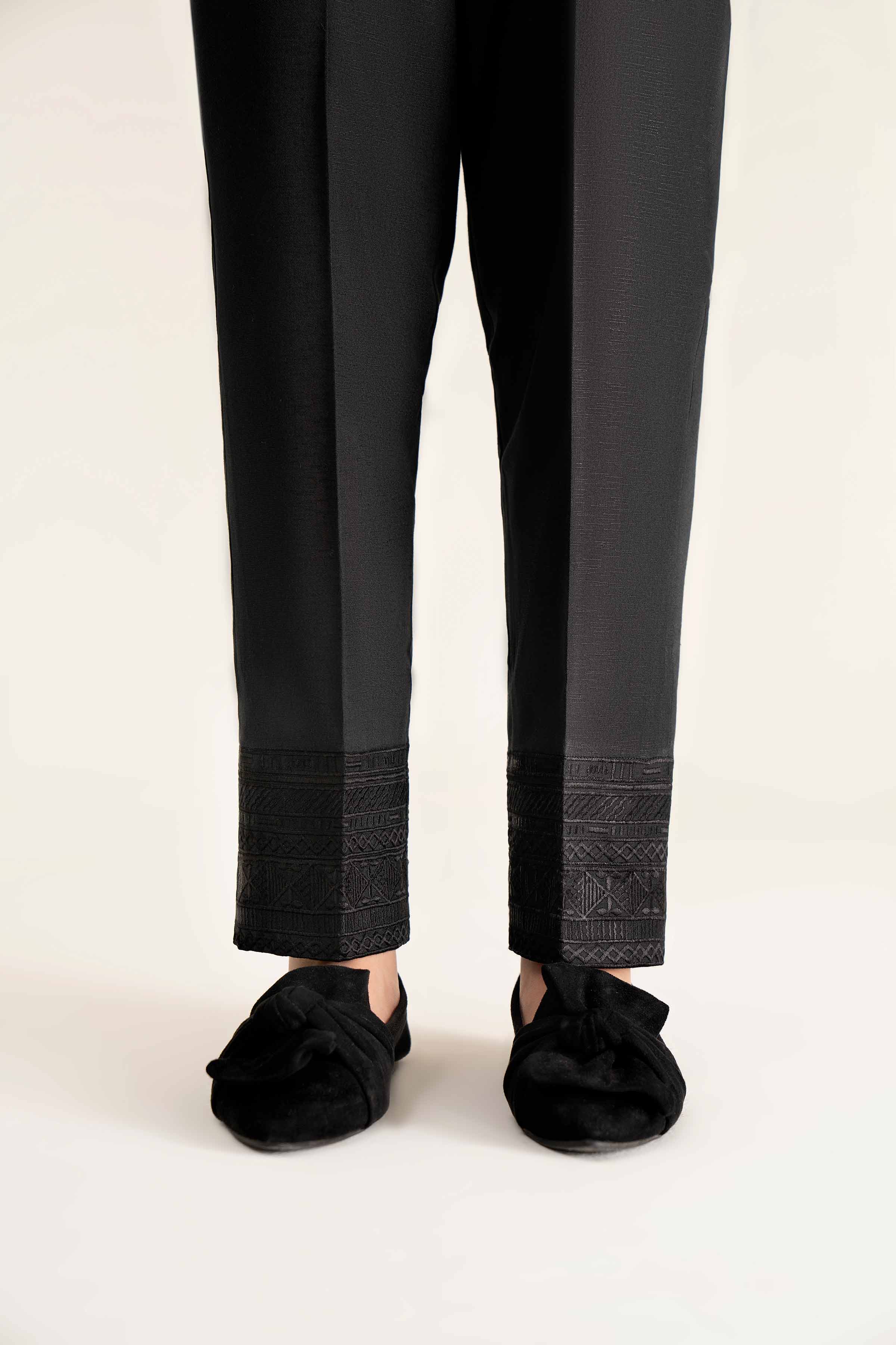 Embroidered Trousers - PW24-65