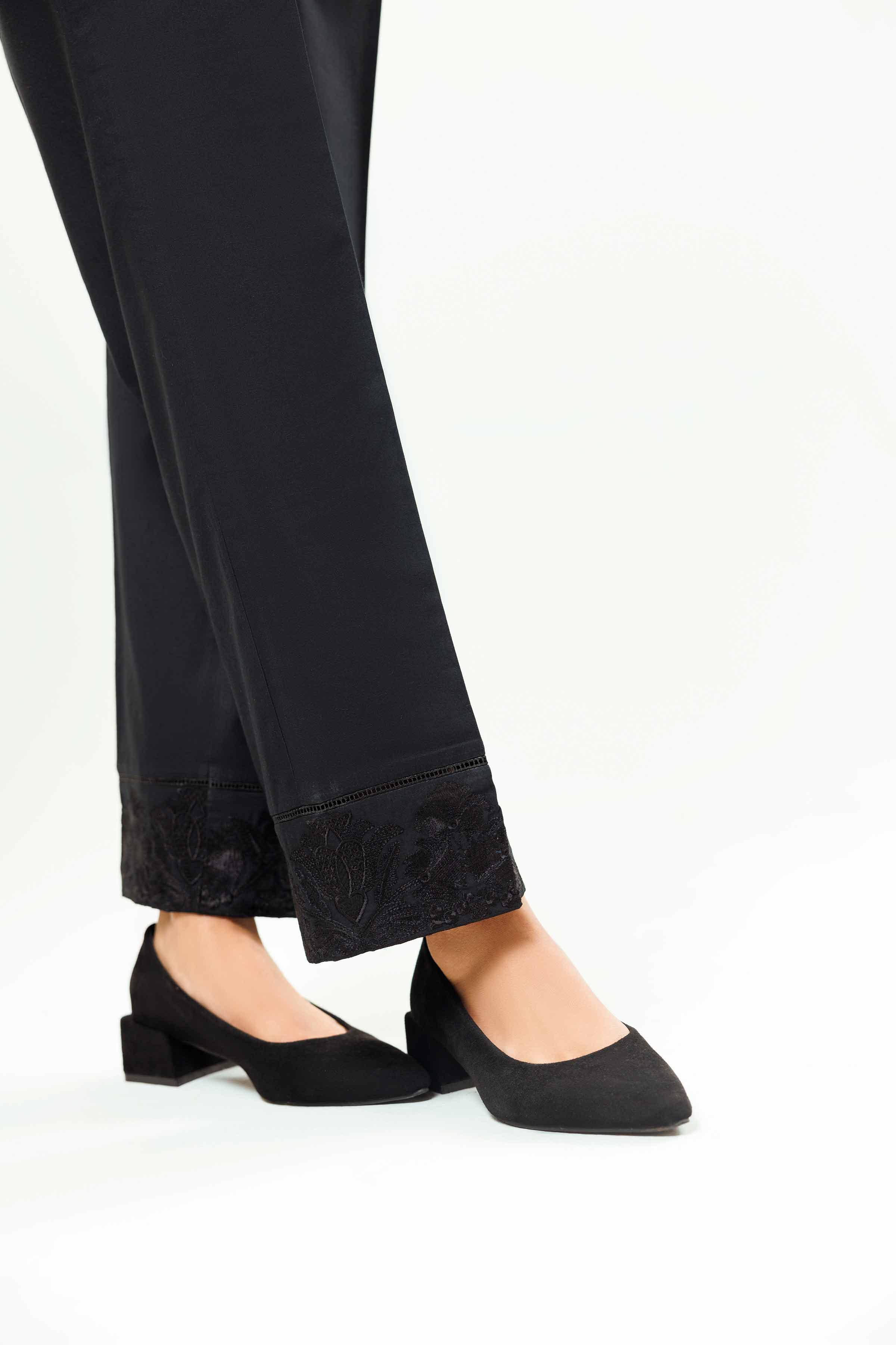 Embroidered Trousers - PW24-77