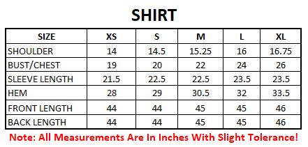 Size Guide