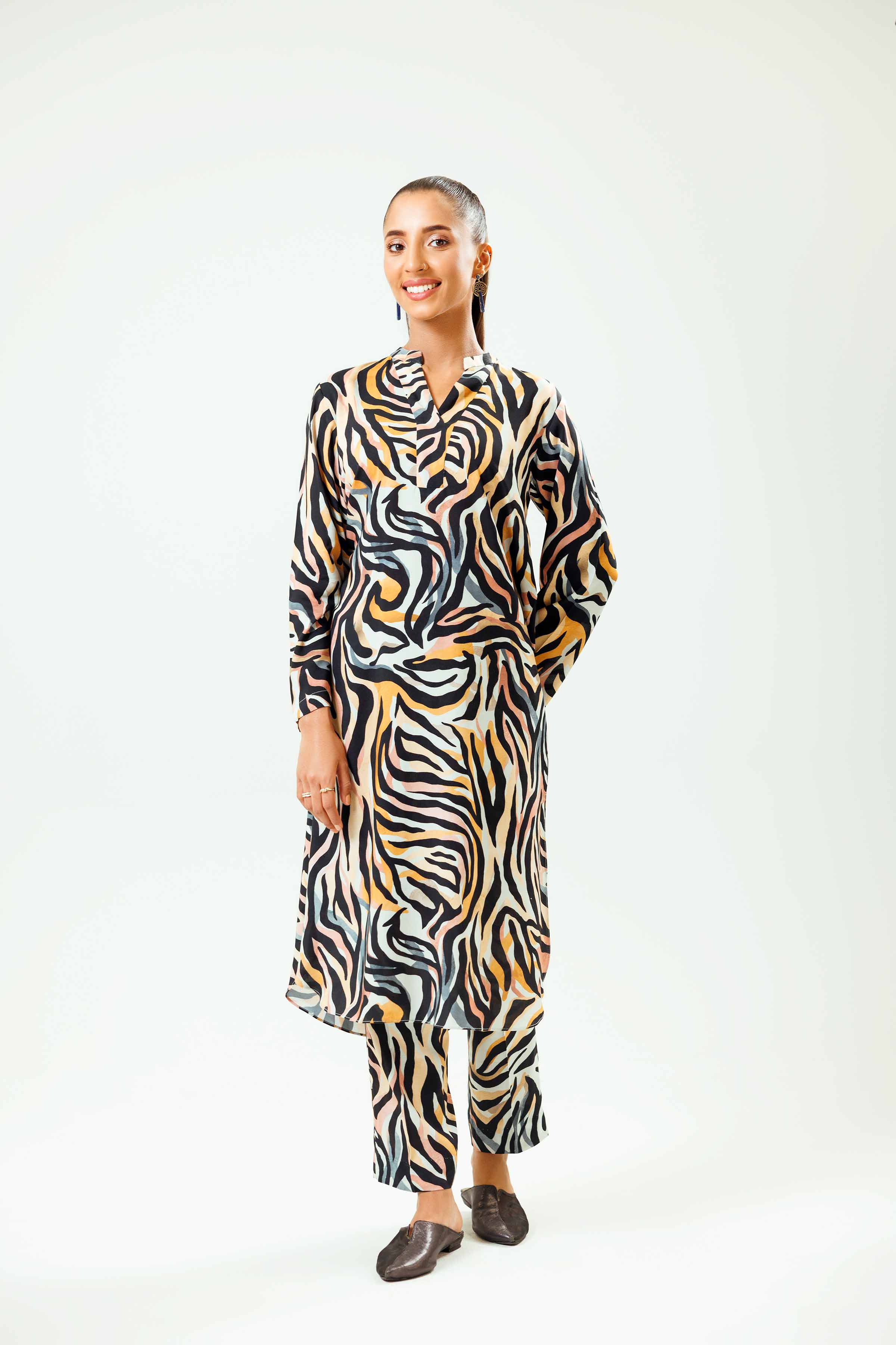 2 Piece - Printed Suit - PW24-93
