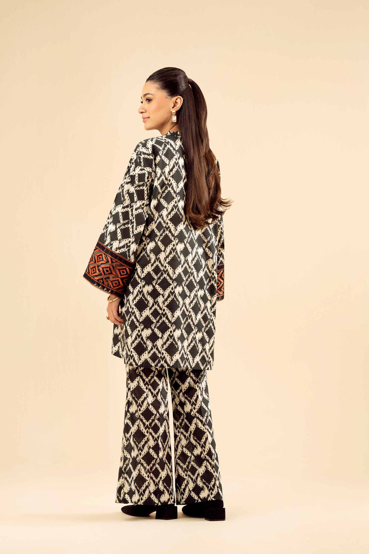 2 Piece - Printed Embroidered Suit - PW25-01 for Women - Pret Collection | Nishat | Shop Online