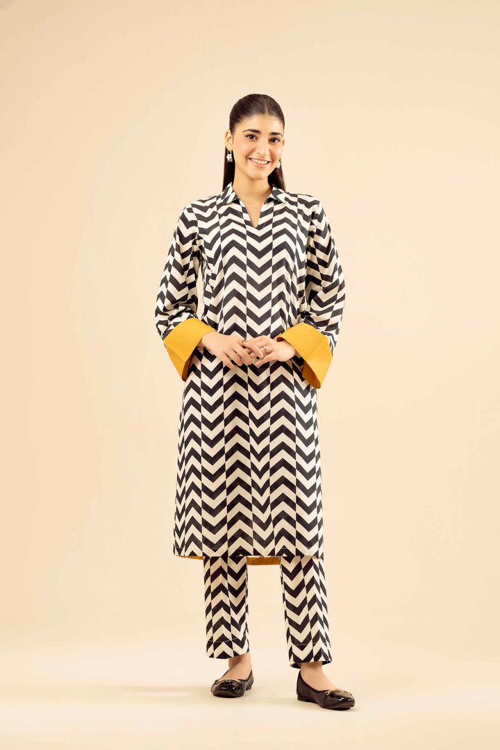 2 Piece - Printed Suit - PW25-04 for Women - Pret Collection | Nishat | Shop Online