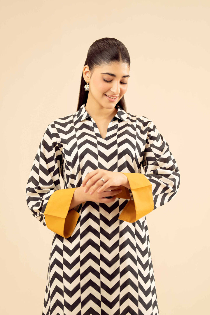 2 Piece - Printed Suit - PW25-04 for Women - Pret Collection | Nishat | Shop Online