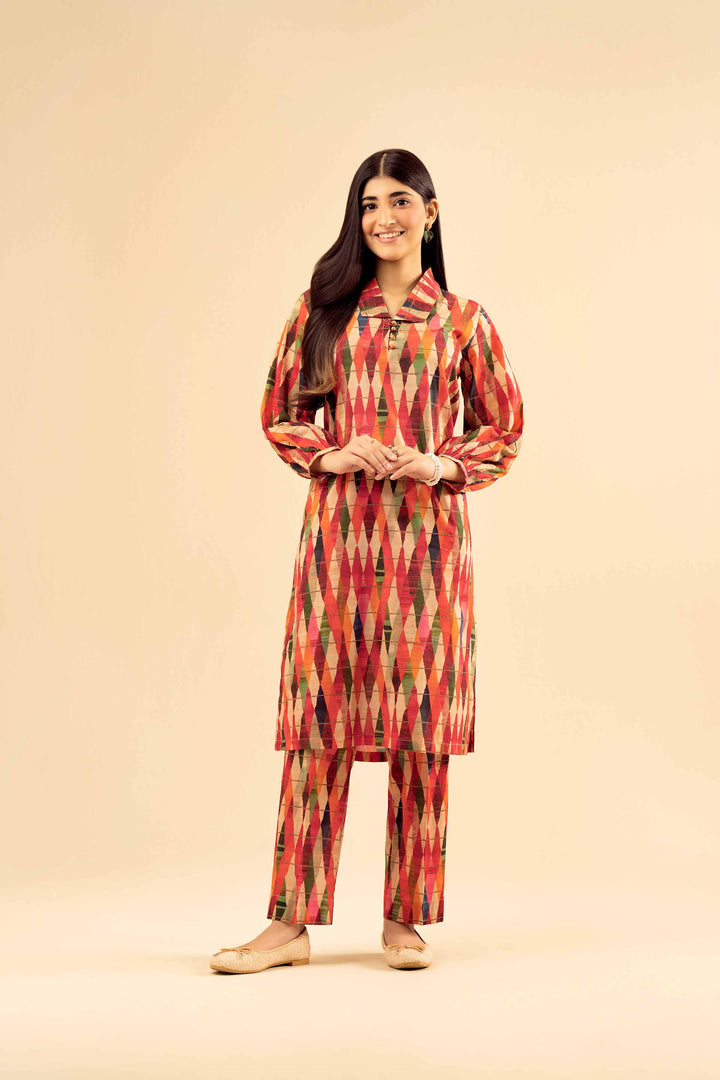 2 Piece - Printed Suit - PW25-06 for Women - Pret Collection | Nishat | Shop Online