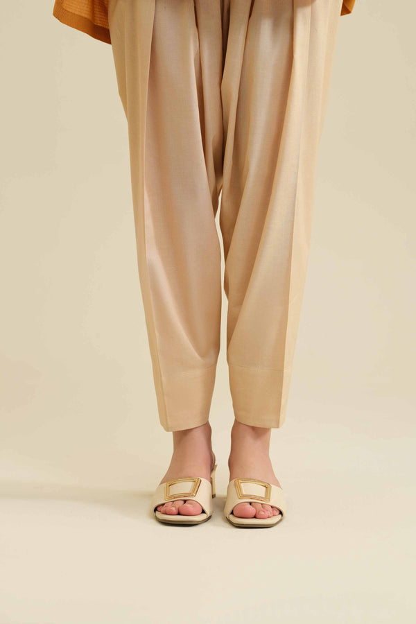 Basic Shalwar - PW25-102 for Women - Pret Collection | Nishat | Shop Online