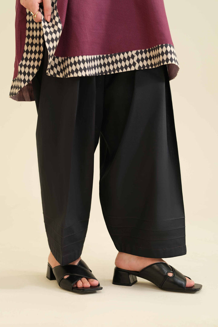 Basic Shalwar - PW25-110 for Women - Pret Collection | Nishat | Shop Online