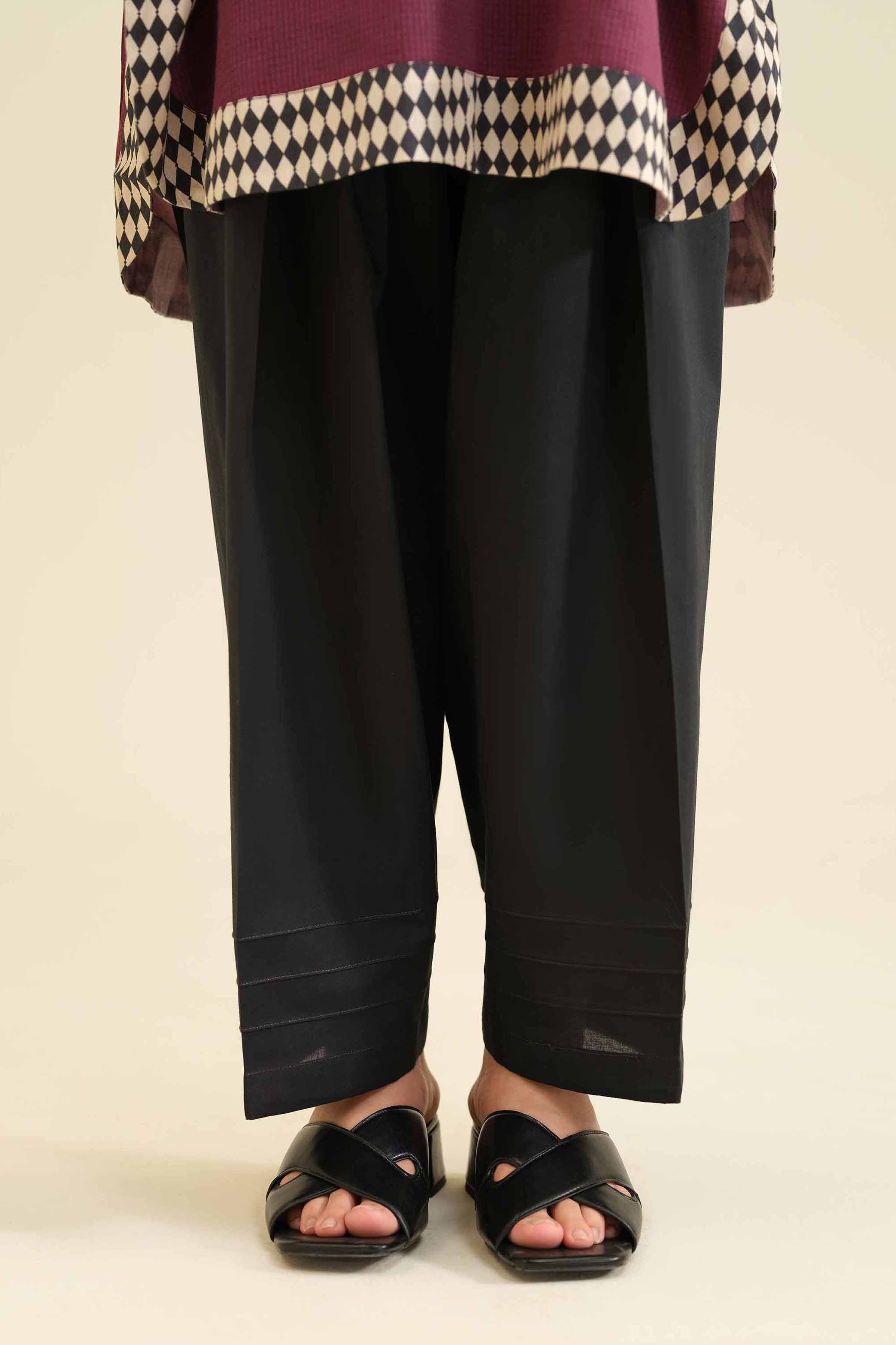 Basic Shalwar - PW25-110 for Women - Pret Collection | Nishat | Shop Online