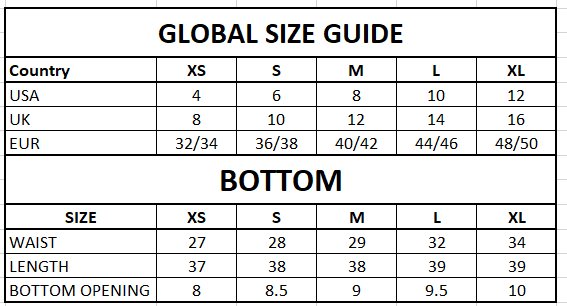Size Guide