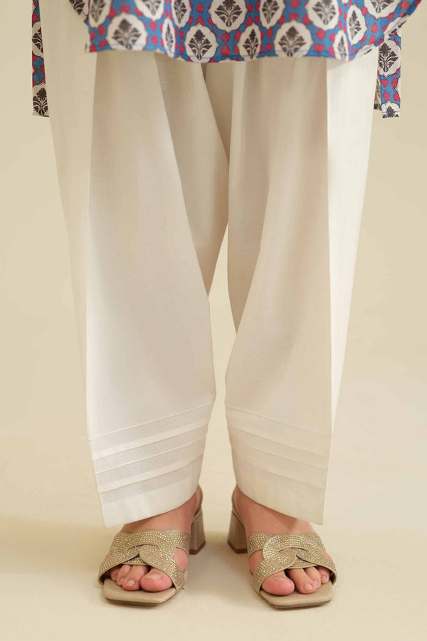 Basic Shalwar - PW25-136 for Women - Pret Collection | Nishat | Shop Online
