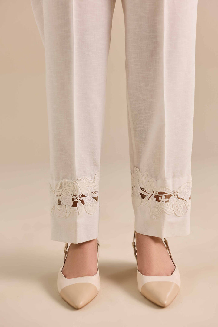 Basic Pants - PW25-164 for Women - Pret Collection | Nishat | Shop Online