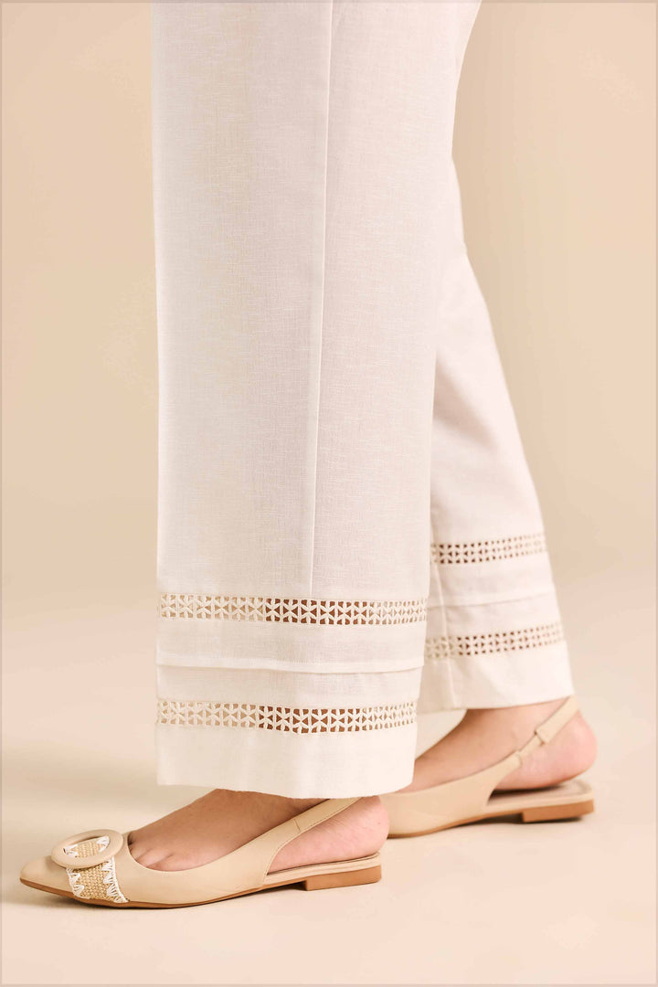 Basic Trousers - PW25-165 for Women - Pret Collection | Nishat | Shop Online