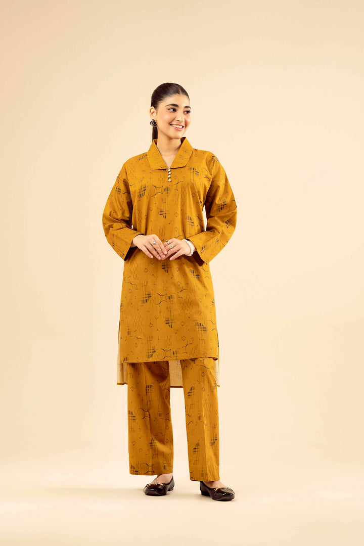2 Piece - Printed Suit - PW25-17 for Women - Pret Collection | Nishat | Shop Online