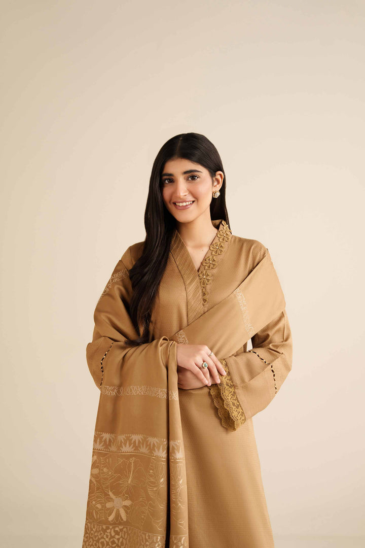 3 Piece - Basic Suit - PW25-195 for Women - Pret Collection | Nishat | Shop Online