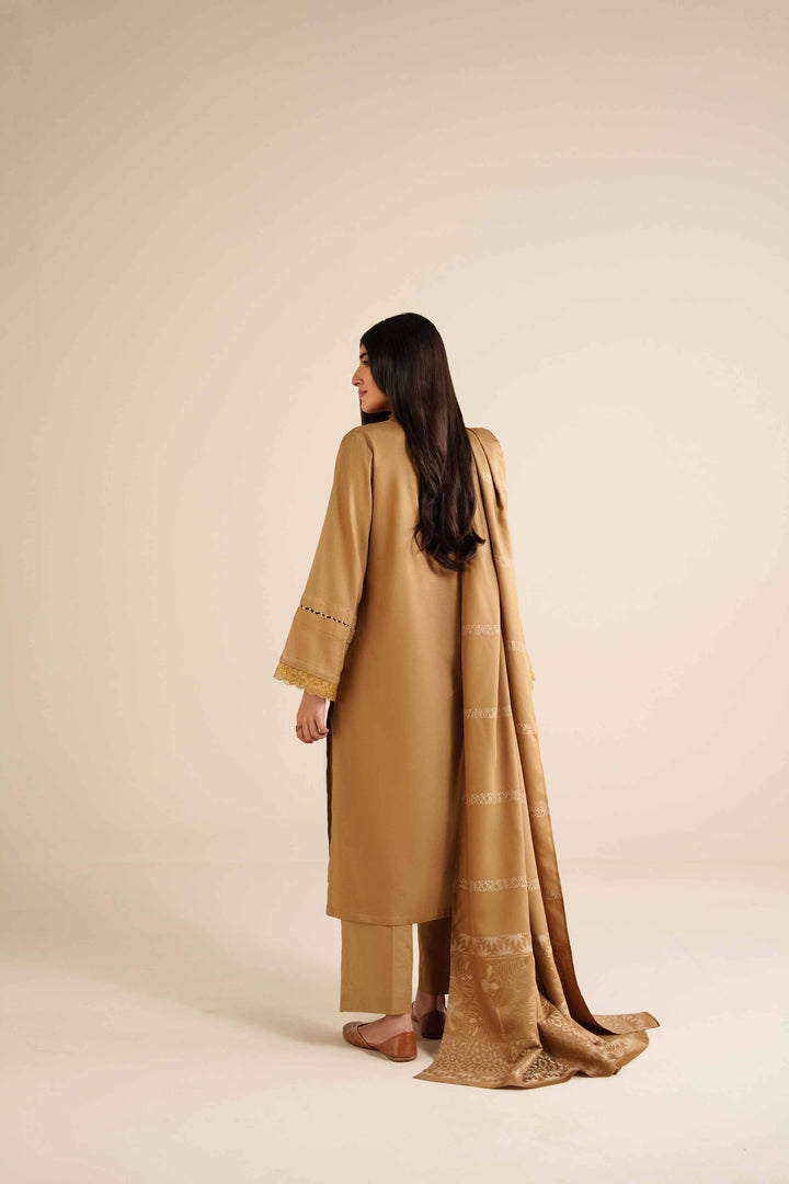 3 Piece - Basic Suit - PW25-195 for Women - Pret Collection | Nishat | Shop Online