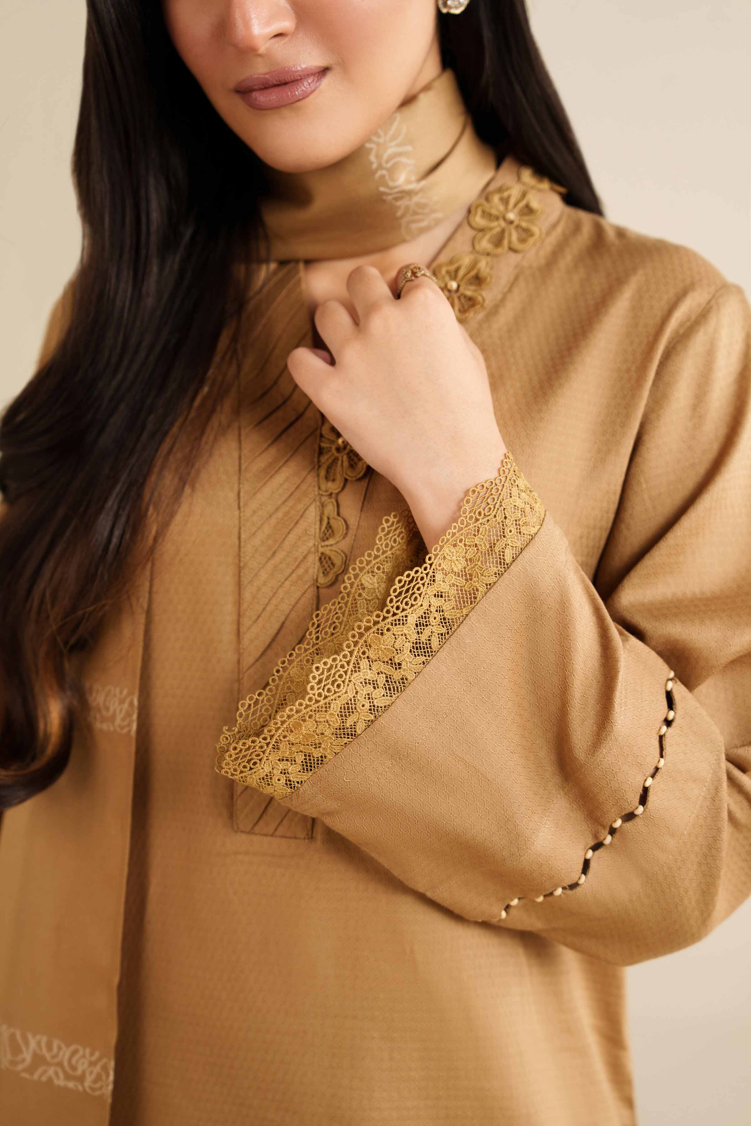 3 Piece - Basic Suit - PW25-195 for Women - Pret Collection | Nishat | Shop Online