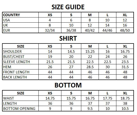 Size Guide